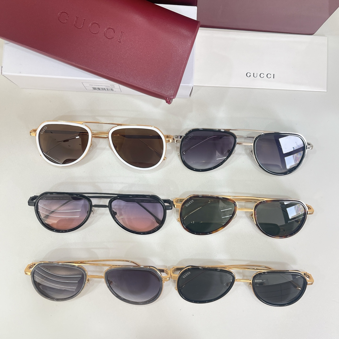 Gucci Gucci MODEL：GG1648 SIZE：52口20-140