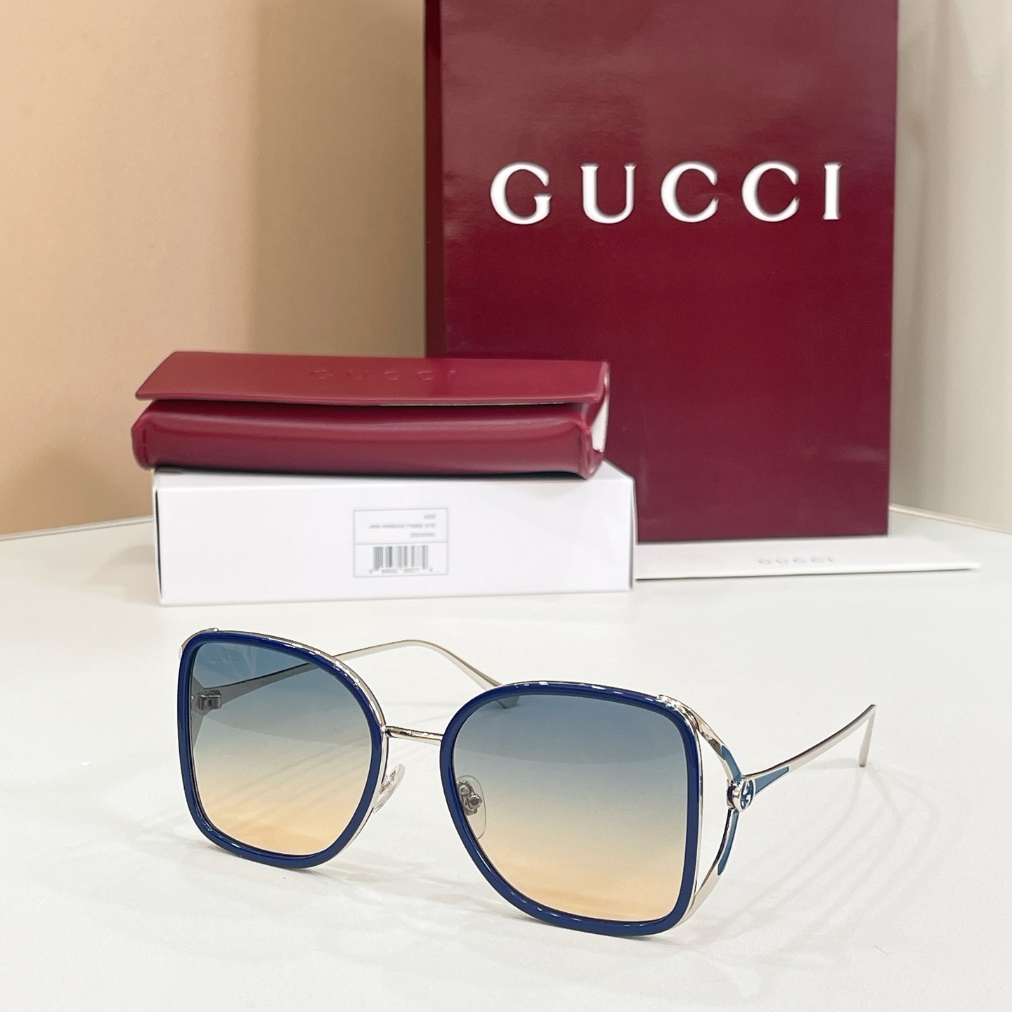 Gucci 14016073Gucci MODEL：GG2180S SIZE：56口19-140
