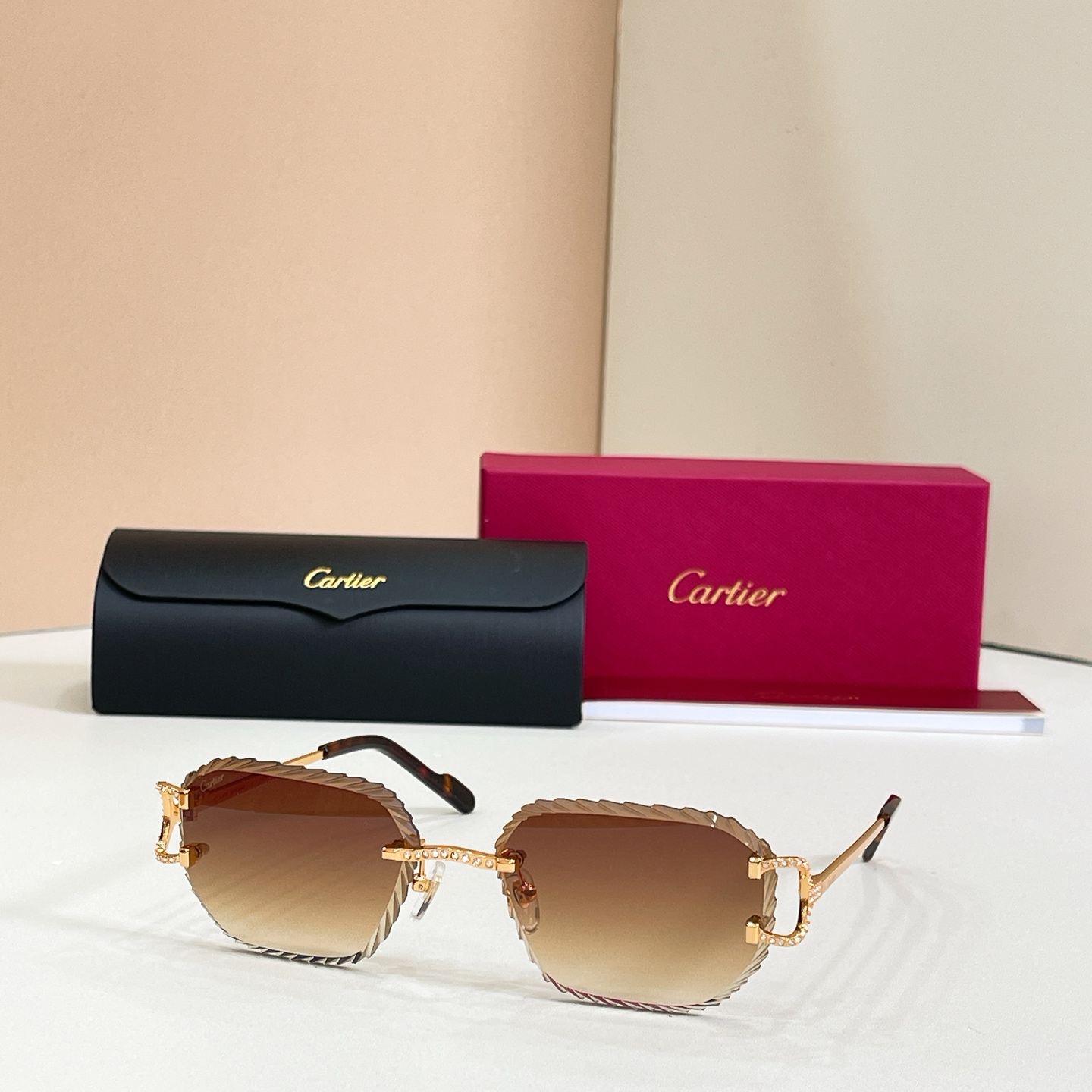 Cartier 15018043Cartie* MODEL：CT01833O SIZE