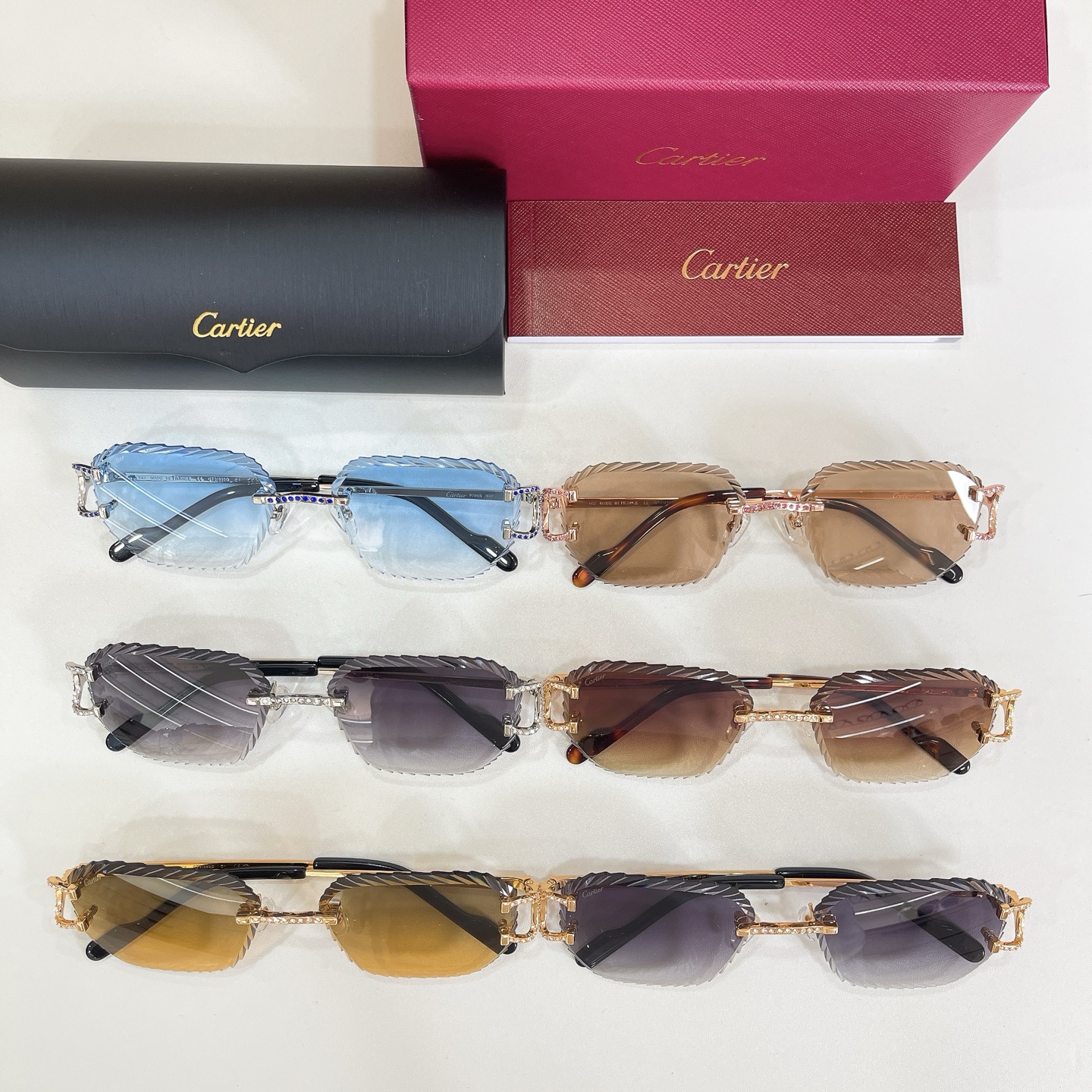 Cartier 15018043Cartie* MODEL：CT01833O SIZE