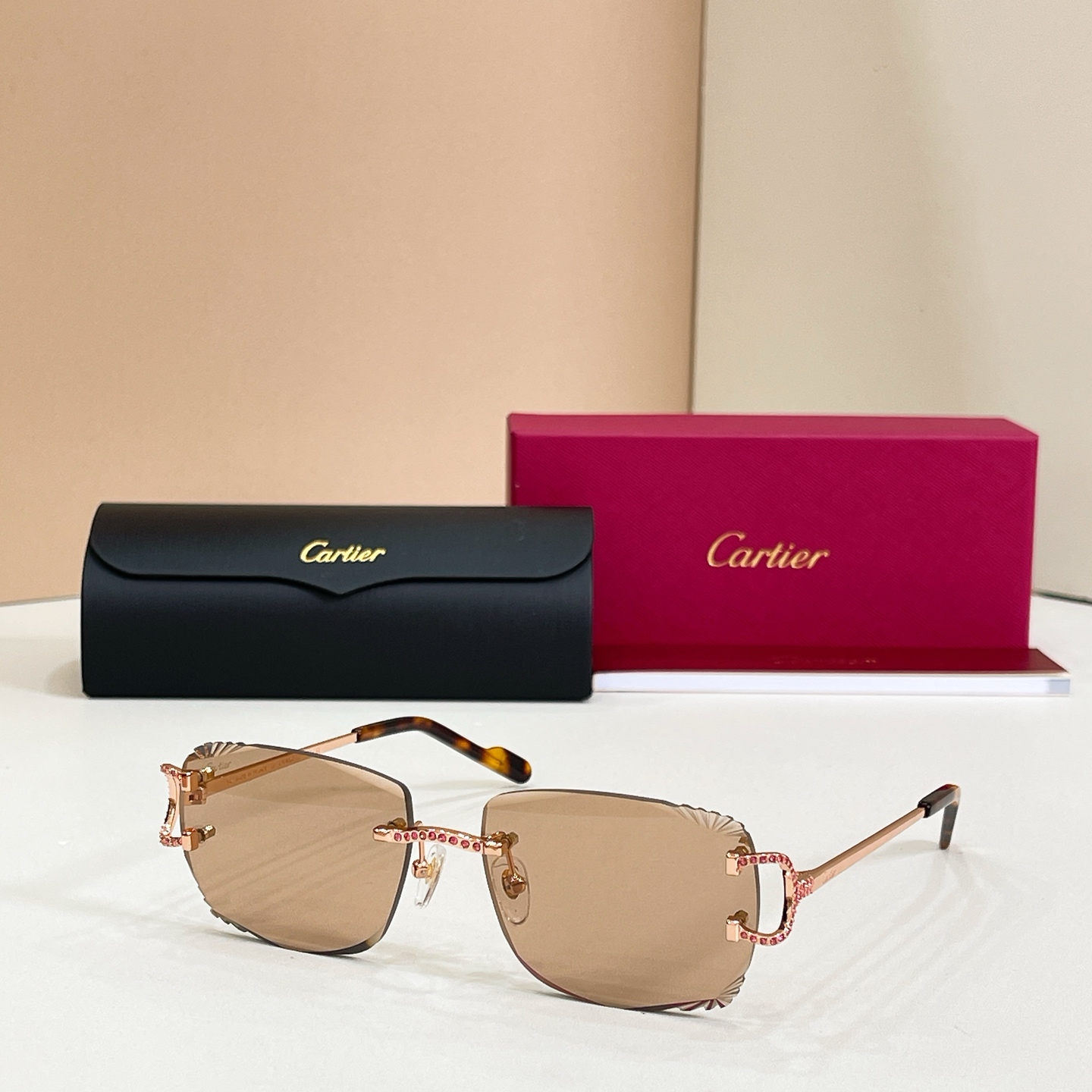 Cartier 15018076Cartie* MODEL：CT01834O SIZE
