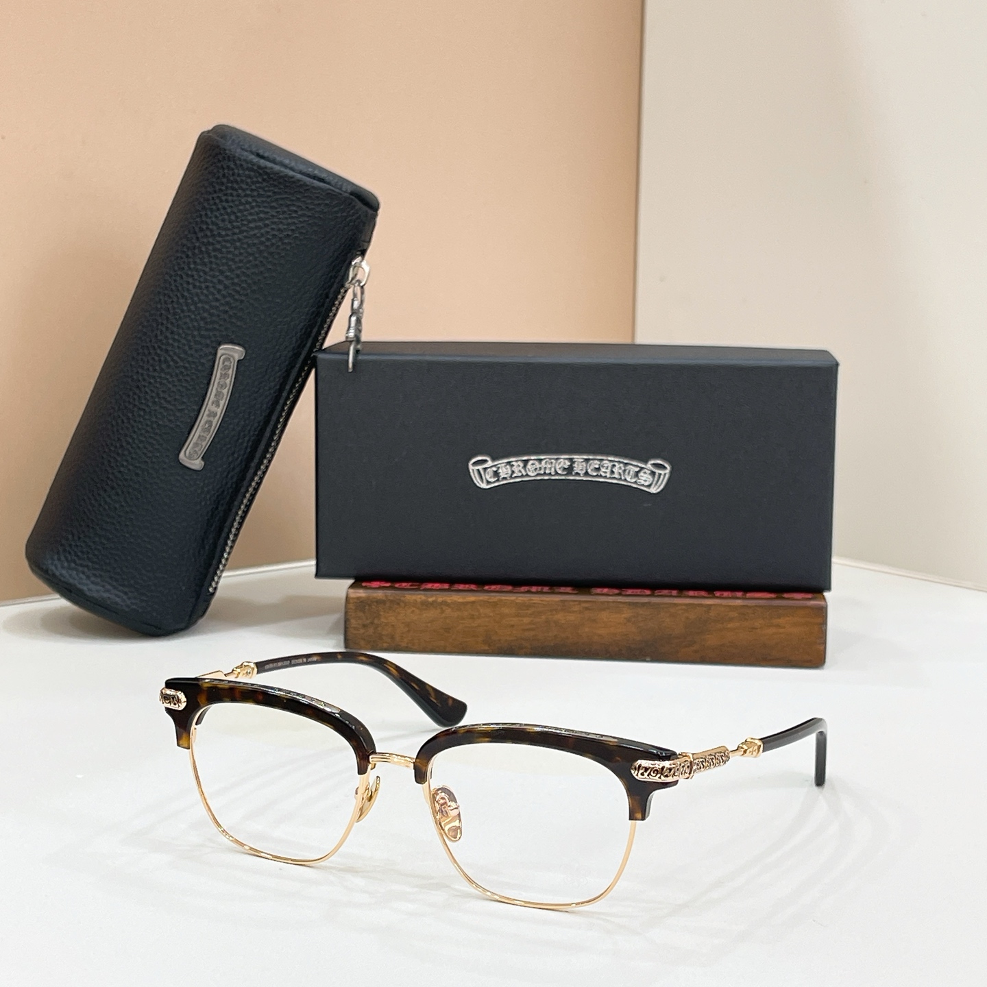 Chrome Hearts 15018073CHROME HEART* MODEL：V ERTICAL II SIZE：53口19-145