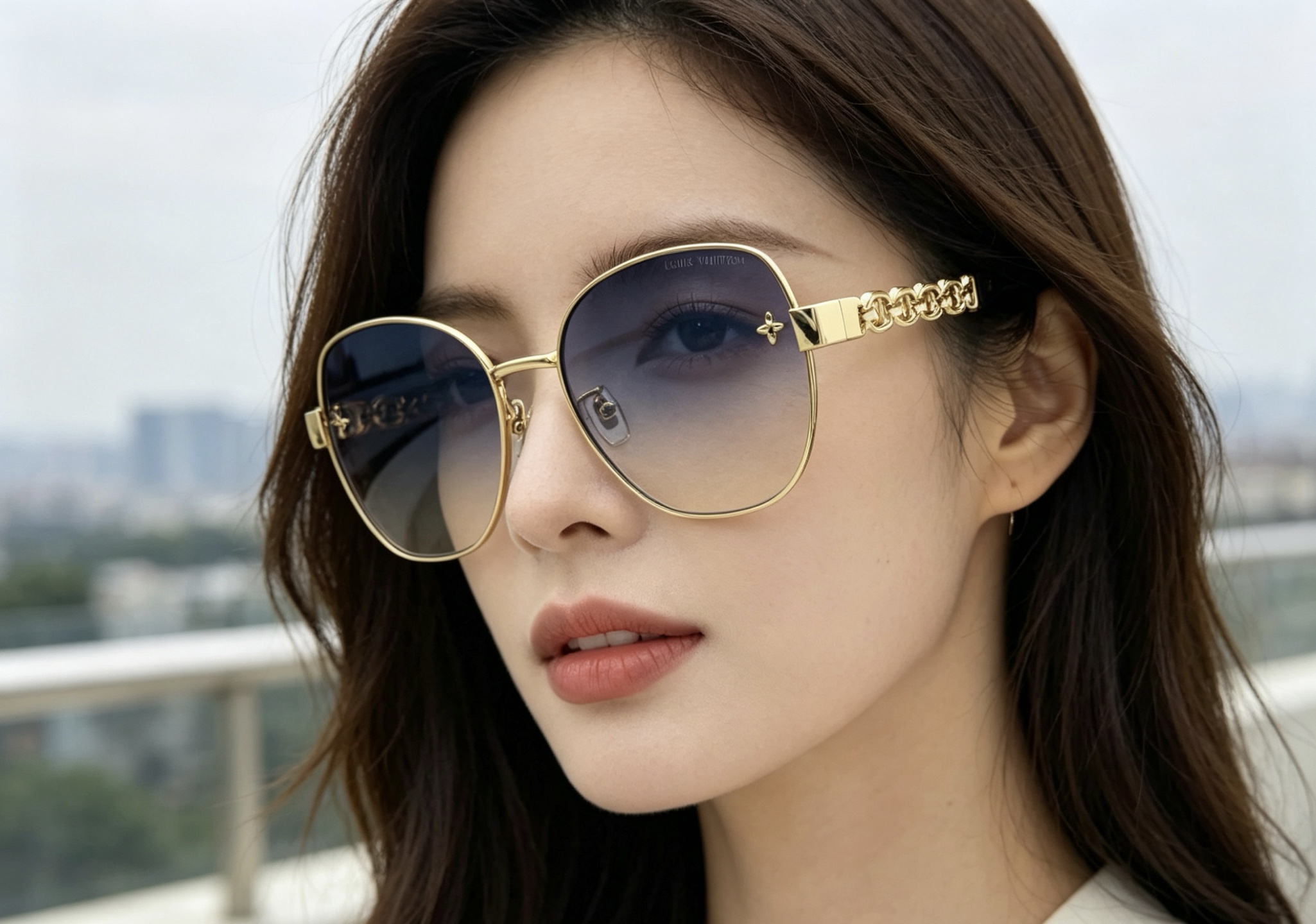 Louis Vuitton LOUIS VUITTO* MODEL：Z2690U SIZE：59口18-145
