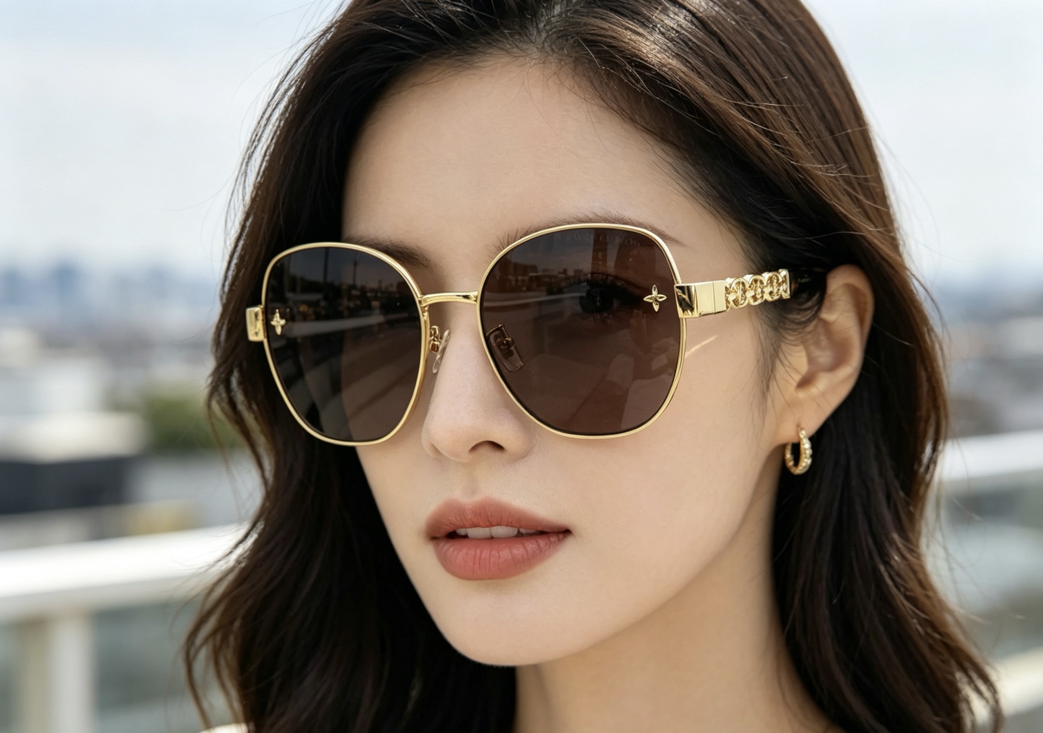 Louis Vuitton LOUIS VUITTO* MODEL：Z2690U SIZE：59口18-145