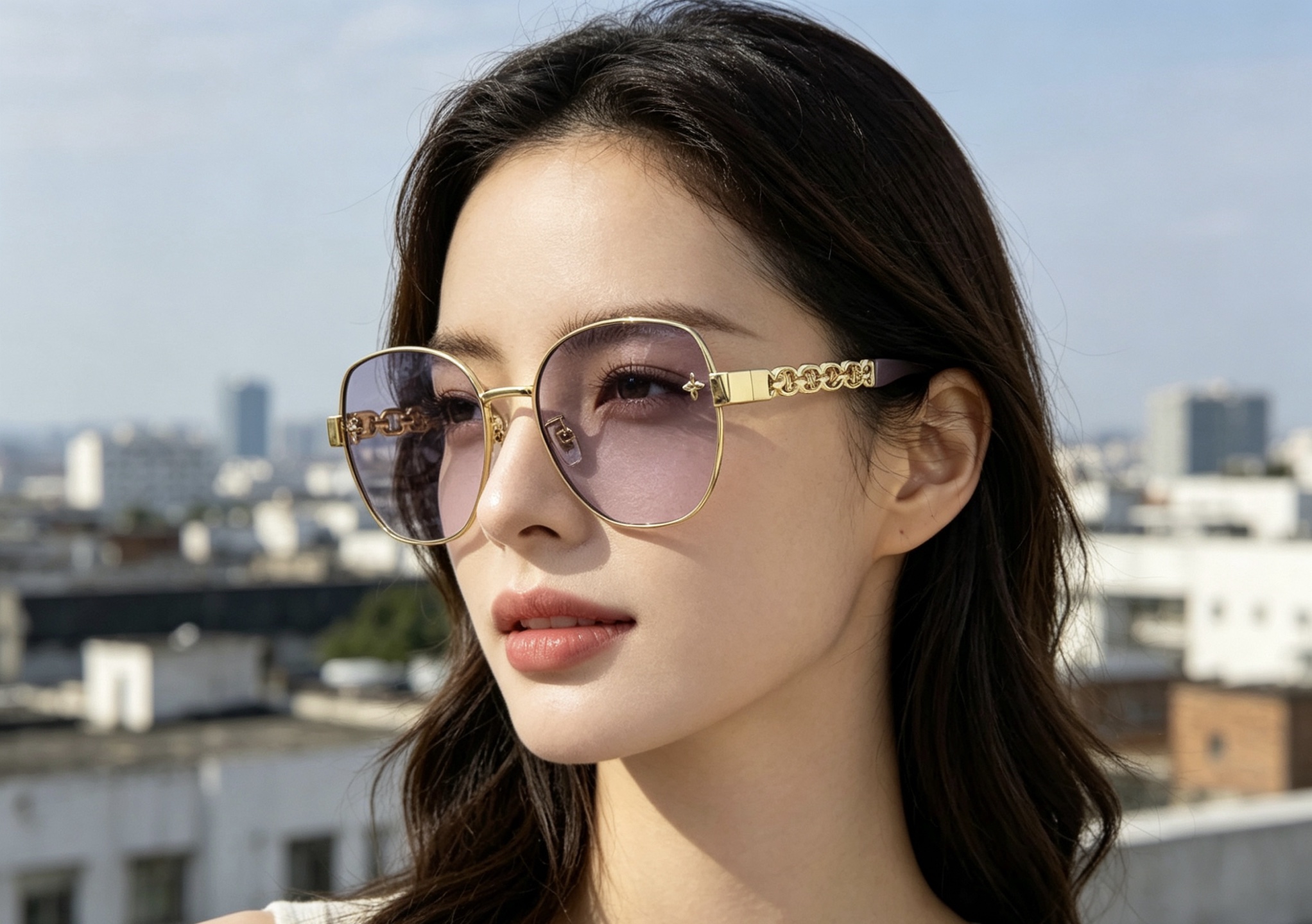 Louis Vuitton LOUIS VUITTO* MODEL：Z2690U SIZE：59口18-145