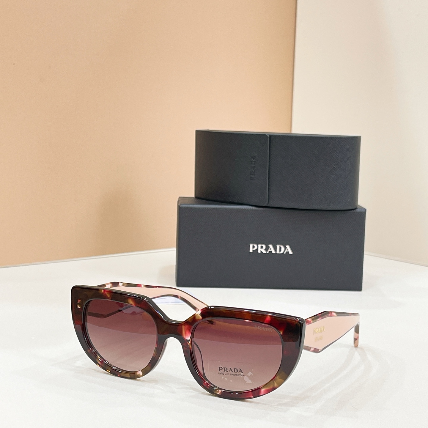 Prada 13015073PRAD* MODEL：PR D02SF SIZE：53口22-140