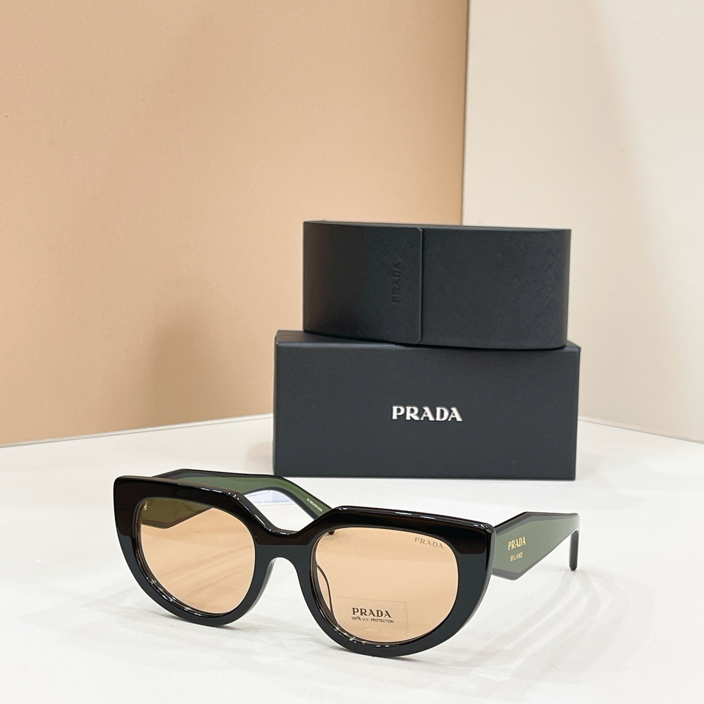 Prada 13015073PRAD* MODEL：PR D02SF SIZE：53口22-140