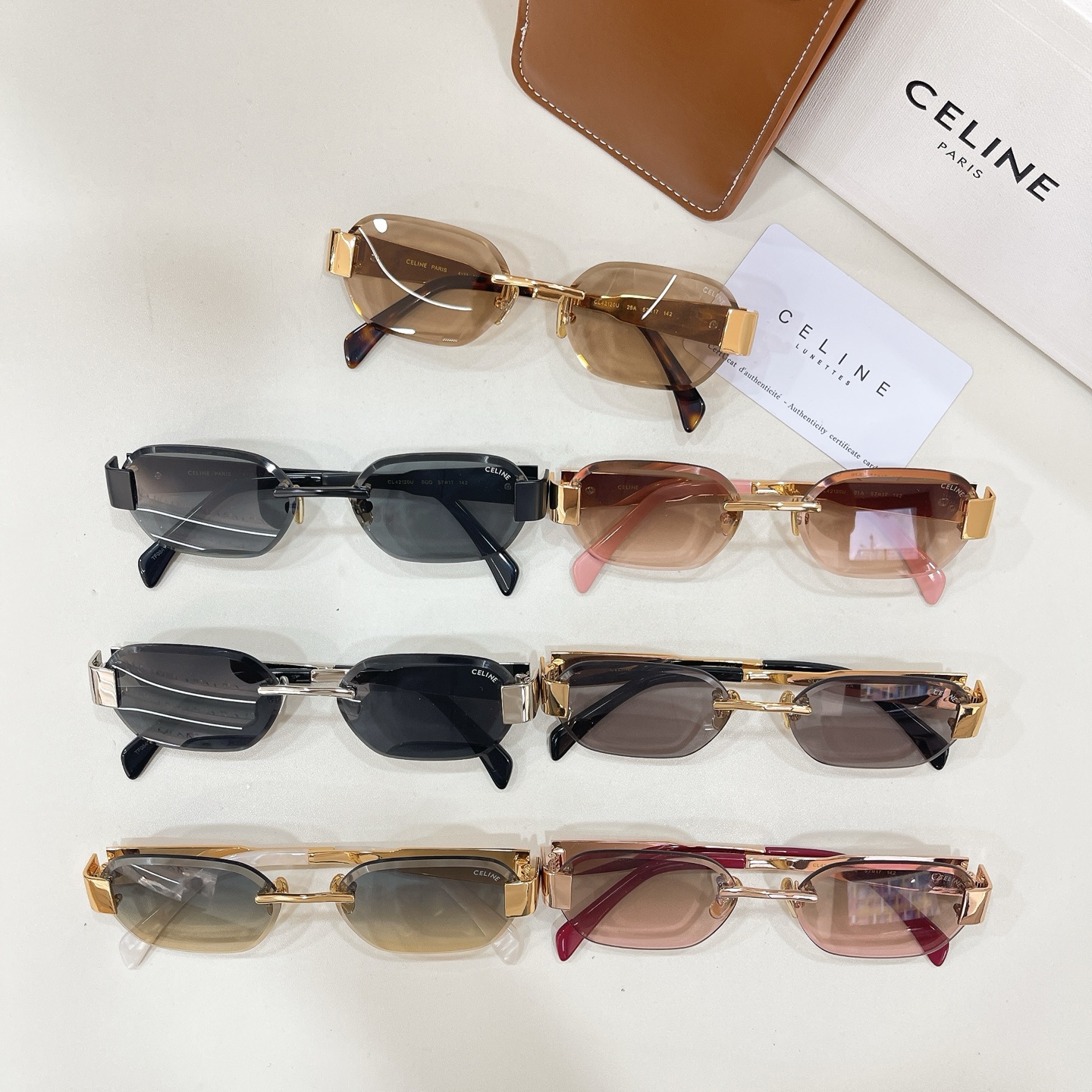 Celine 13015043CELIN* MODEL: CL42120U SIZE:57口17-142