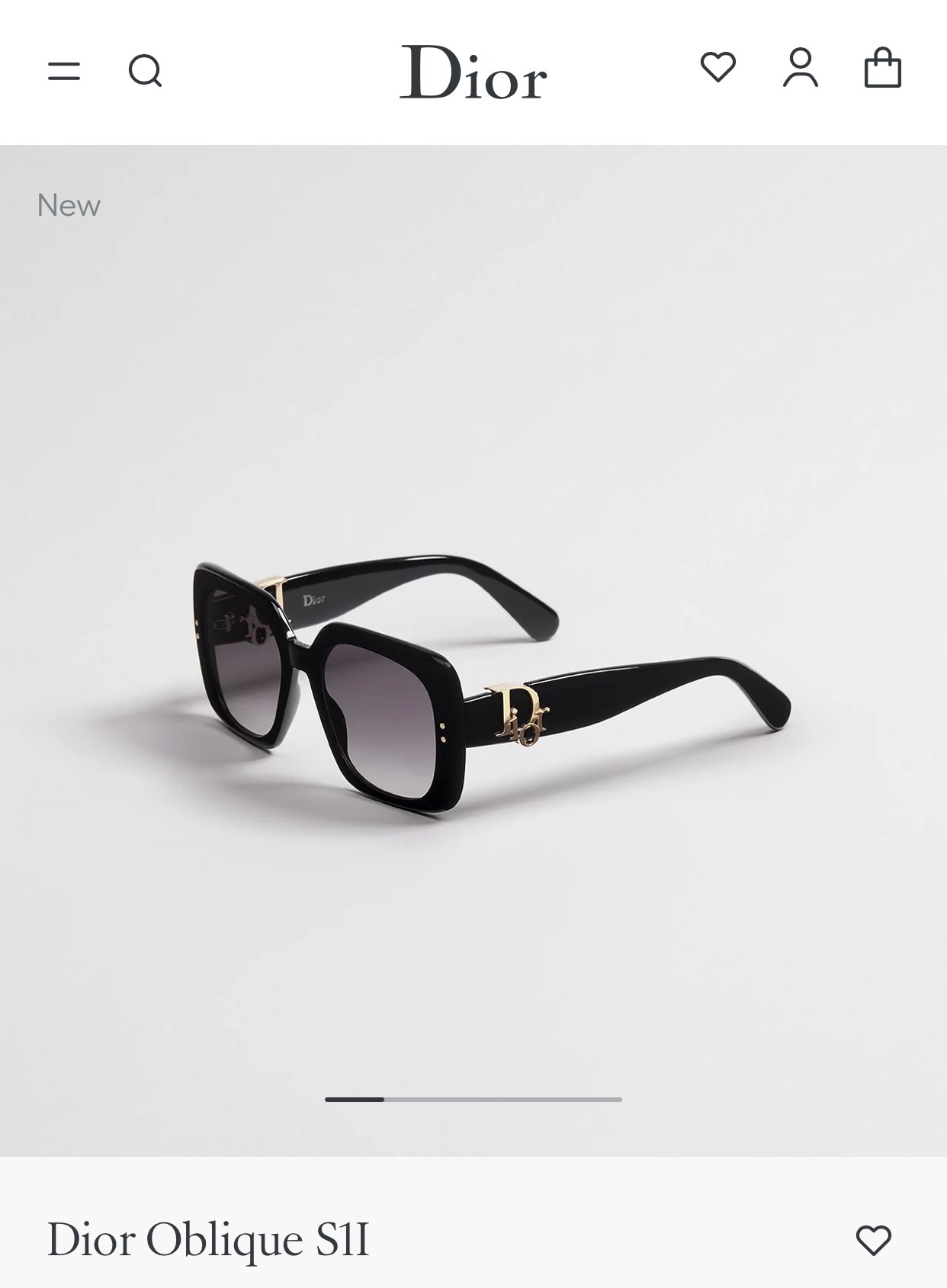 Dior DIO* Oblique S1I