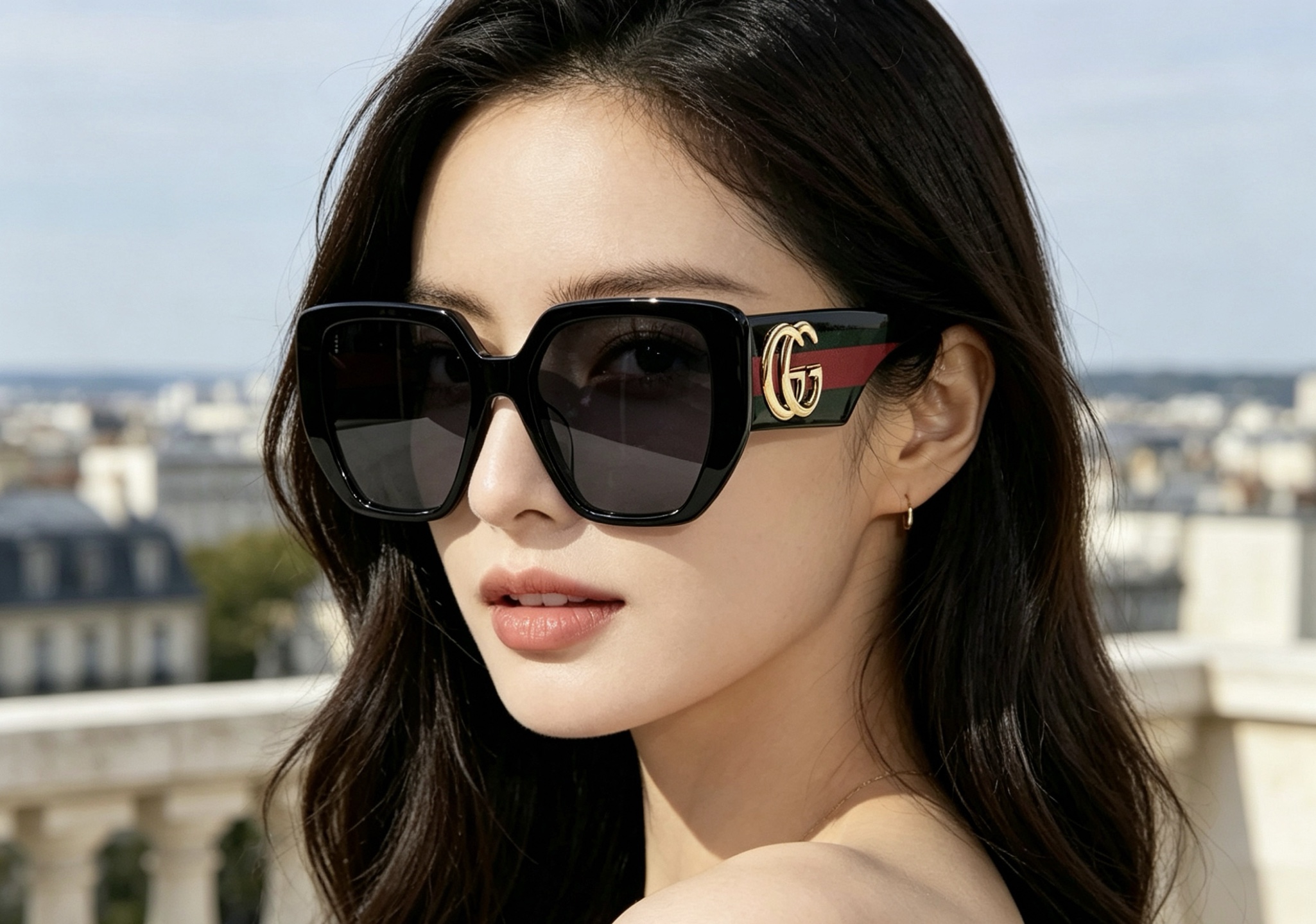 Gucci 13015043Gucci MODEL：GG0956S SIZE：54口18-145