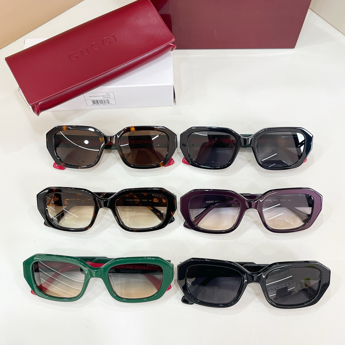 Gucci Gucci MODEL：GG1553S SIZE：54口21-145