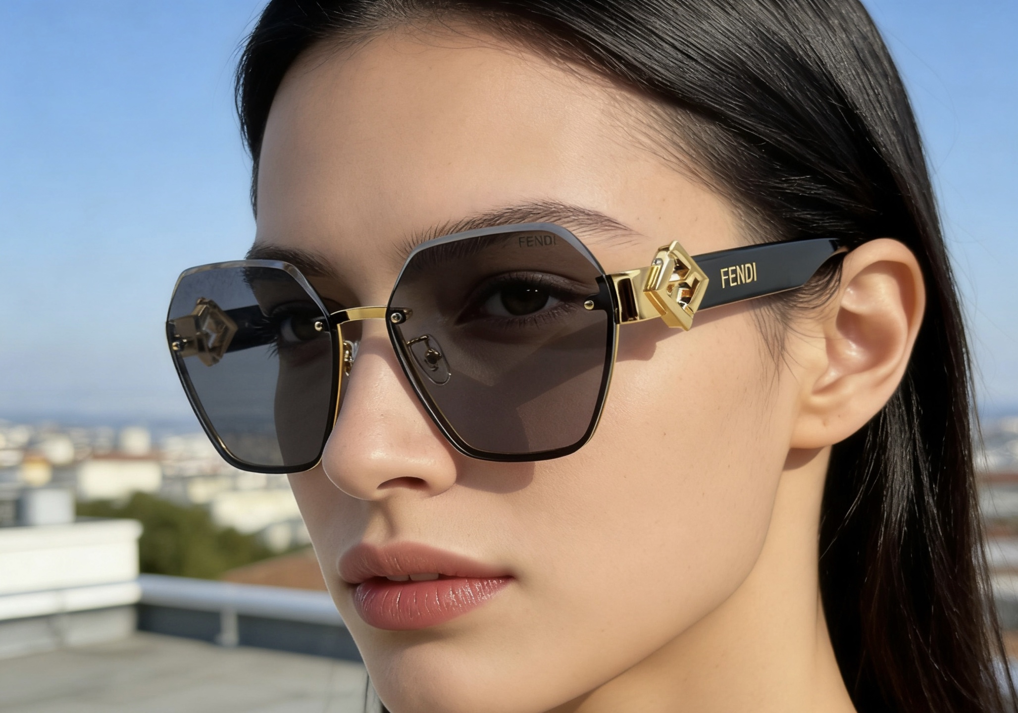 Fendi 13015043FENDI MODEL：FE 40152I SIZE：62口16-140
