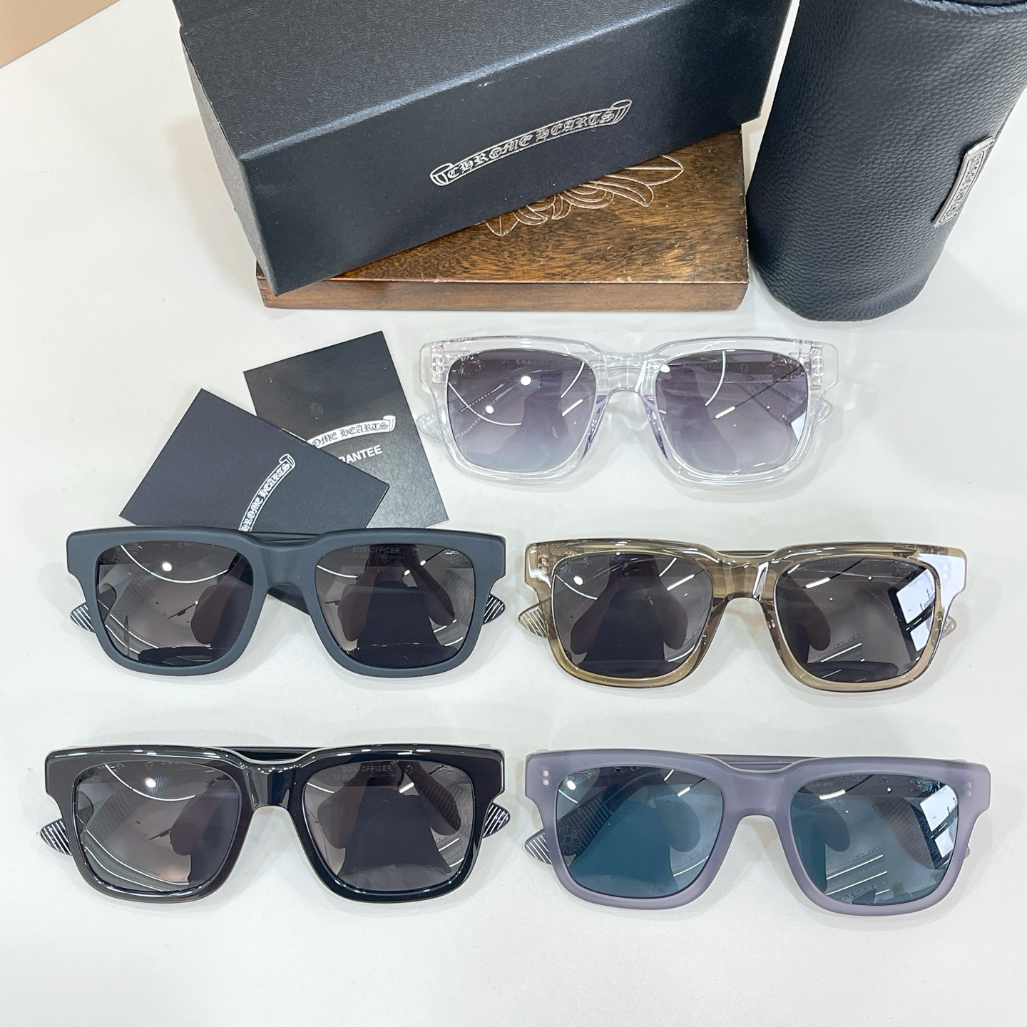 Chrome Hearts CHROME HEART* MODEL：BOX- OFFICER SIZE：56口19-144