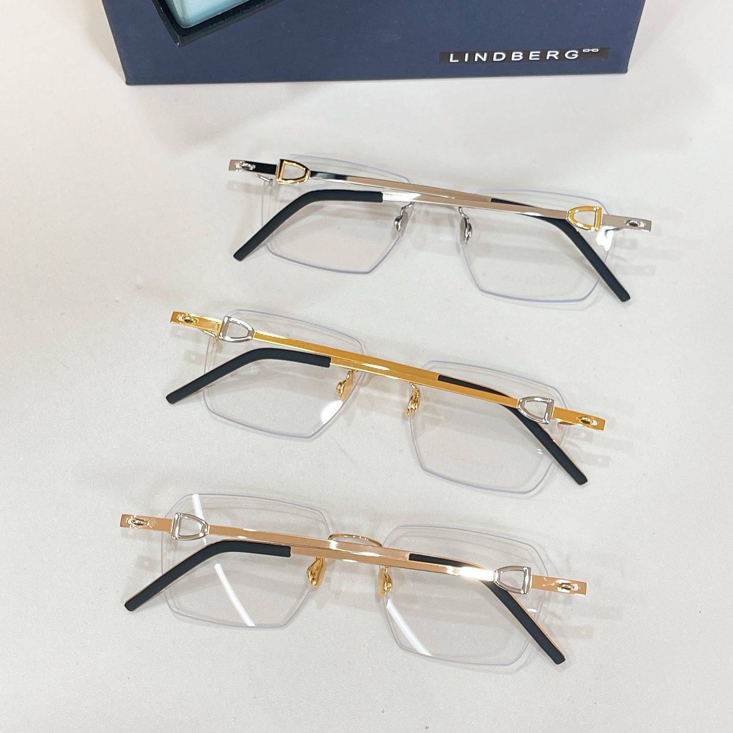 LINDBER*🌟🌟🌟MODEL：2539🌟🌟🌟SIZE：53口17-145🌟🌟🌟钛～～
