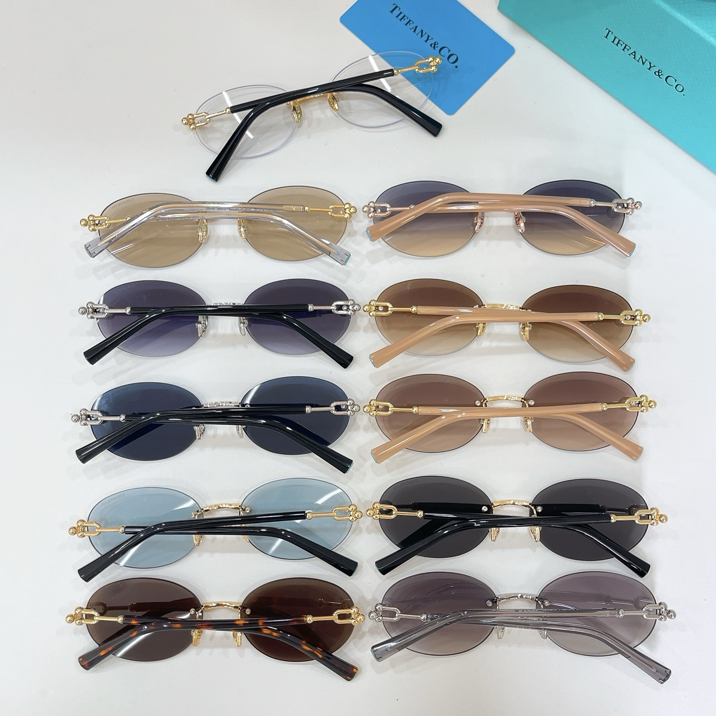 Tiffany & Co. TIFFANY&Co. MODEL：TF3104D SIZE：58口18-140