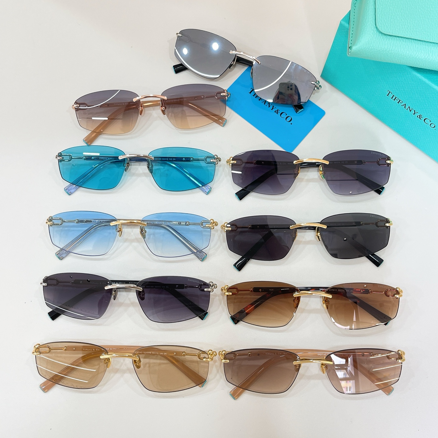 Tiffany & Co. 13015076TIFFANY&Co. MODEL：TF3114D SIZE：59口15-140