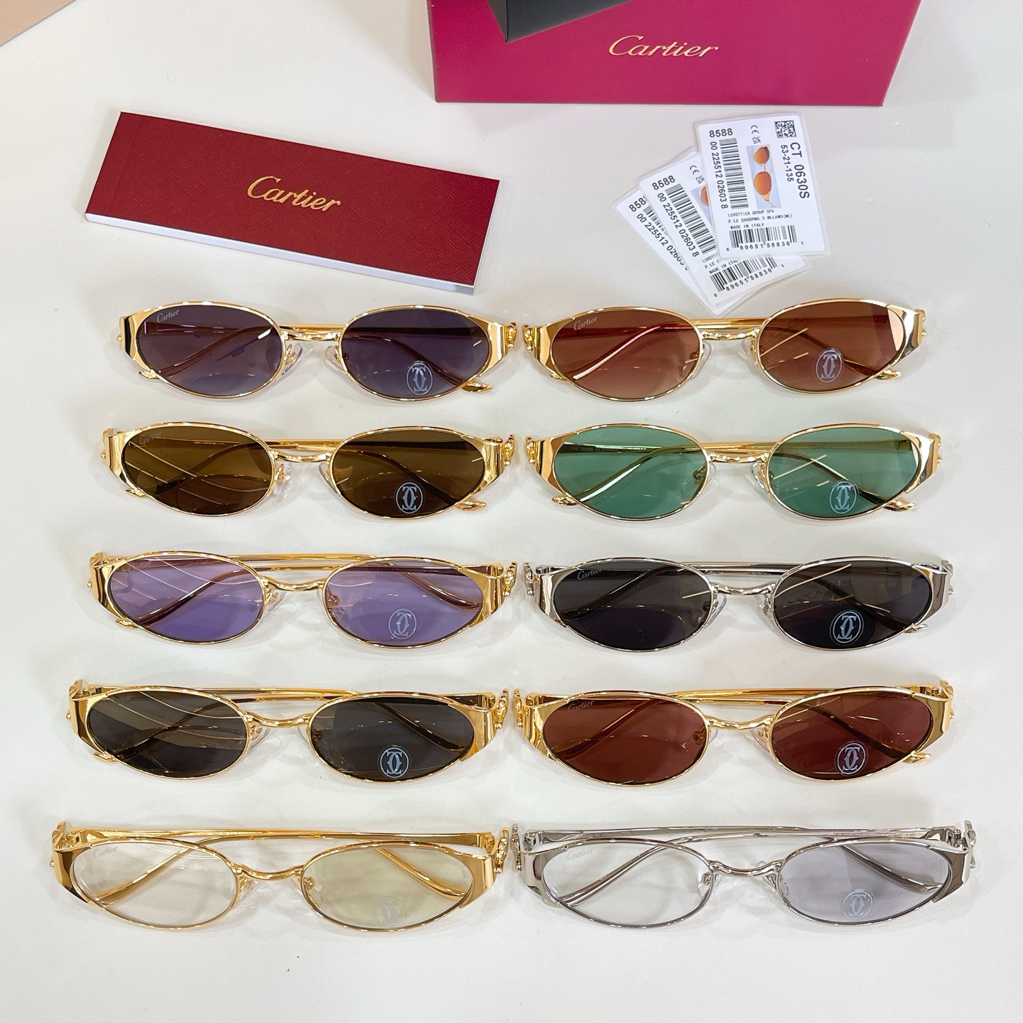 Cartier 13015043Cartie* MODEL：CT0631S SIZE:135