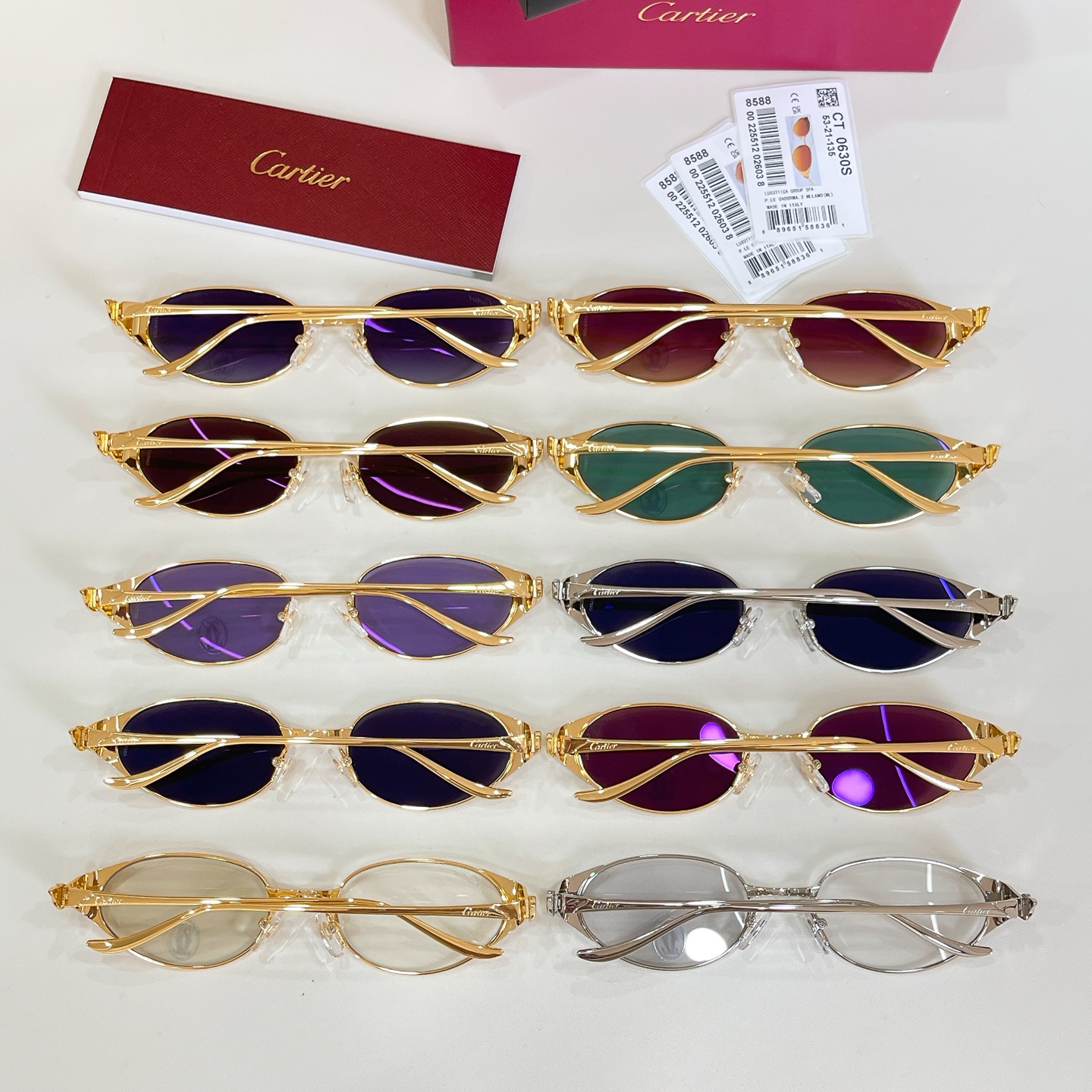 Cartier 13015043Cartie* MODEL：CT0631S SIZE:135