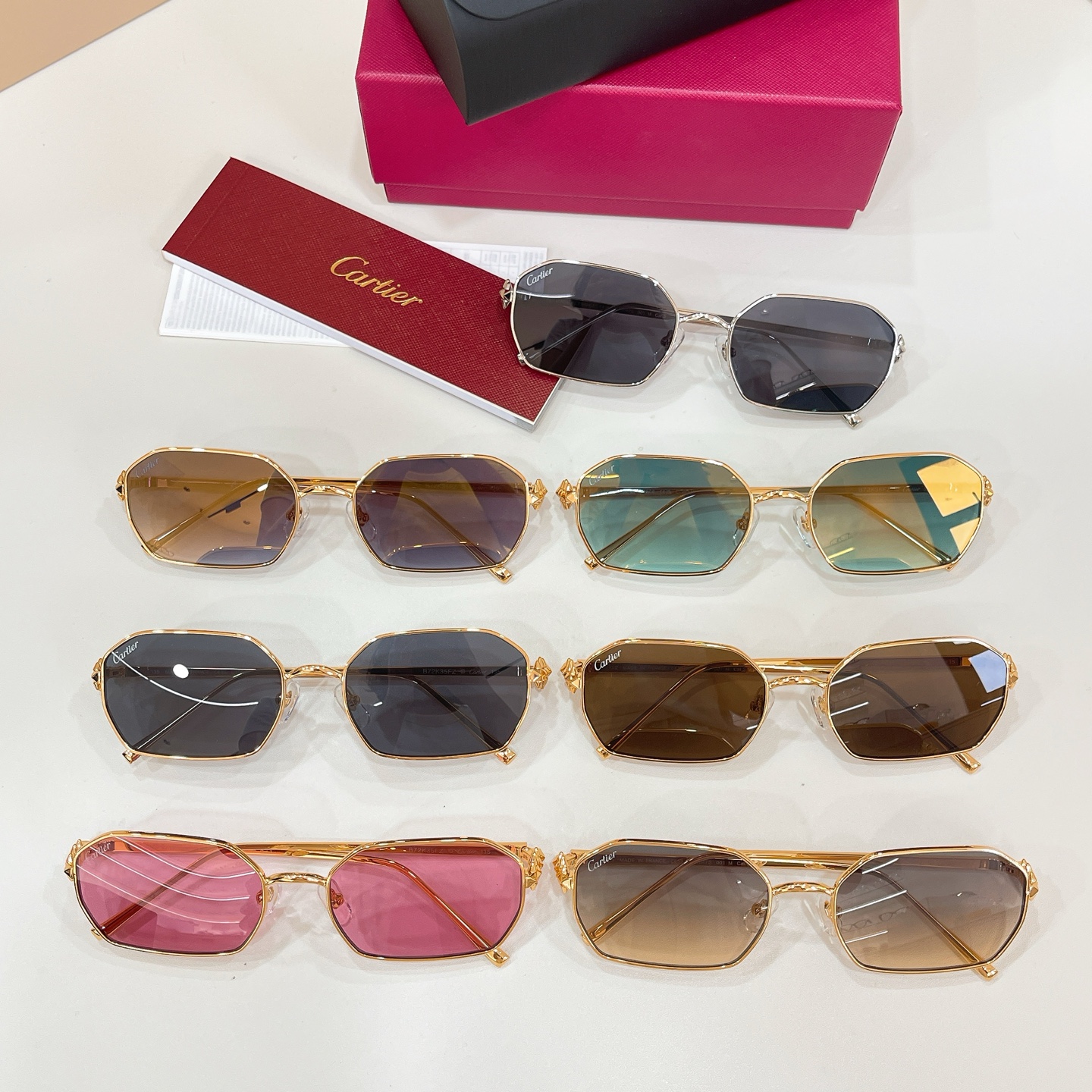 Cartier 13015076Cartie* MODEL：CT0647S SIZE:135