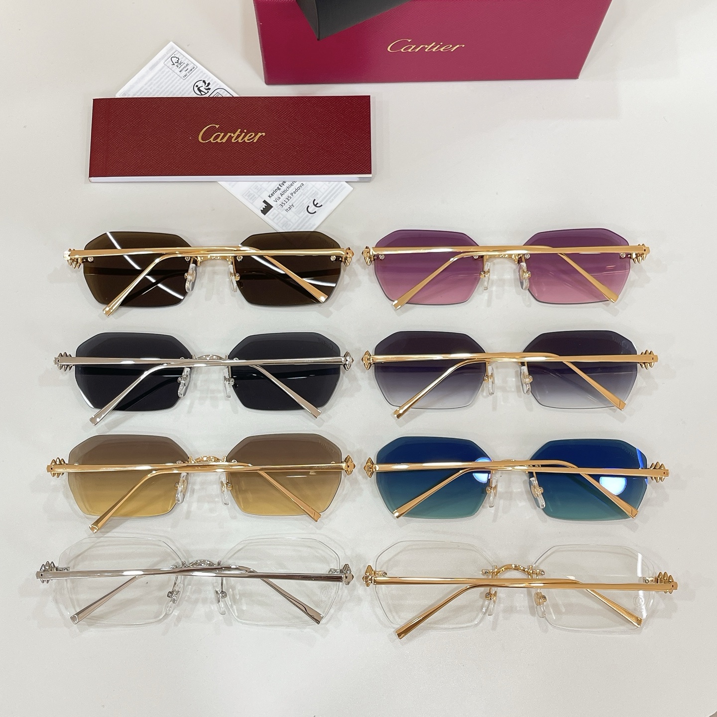 Cartier 13015076Cartie* MODEL：CT0648O SIZE:135
