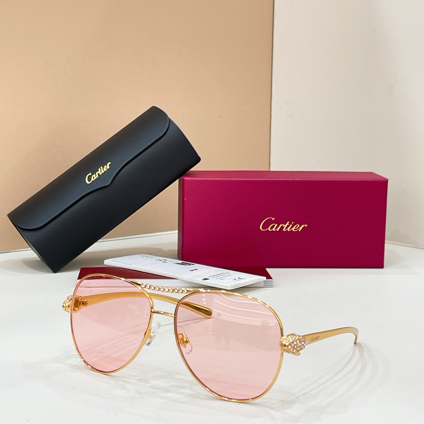 Cartier 15018073Cartie* MODEL：CT0735S SIZE:130 钛～～