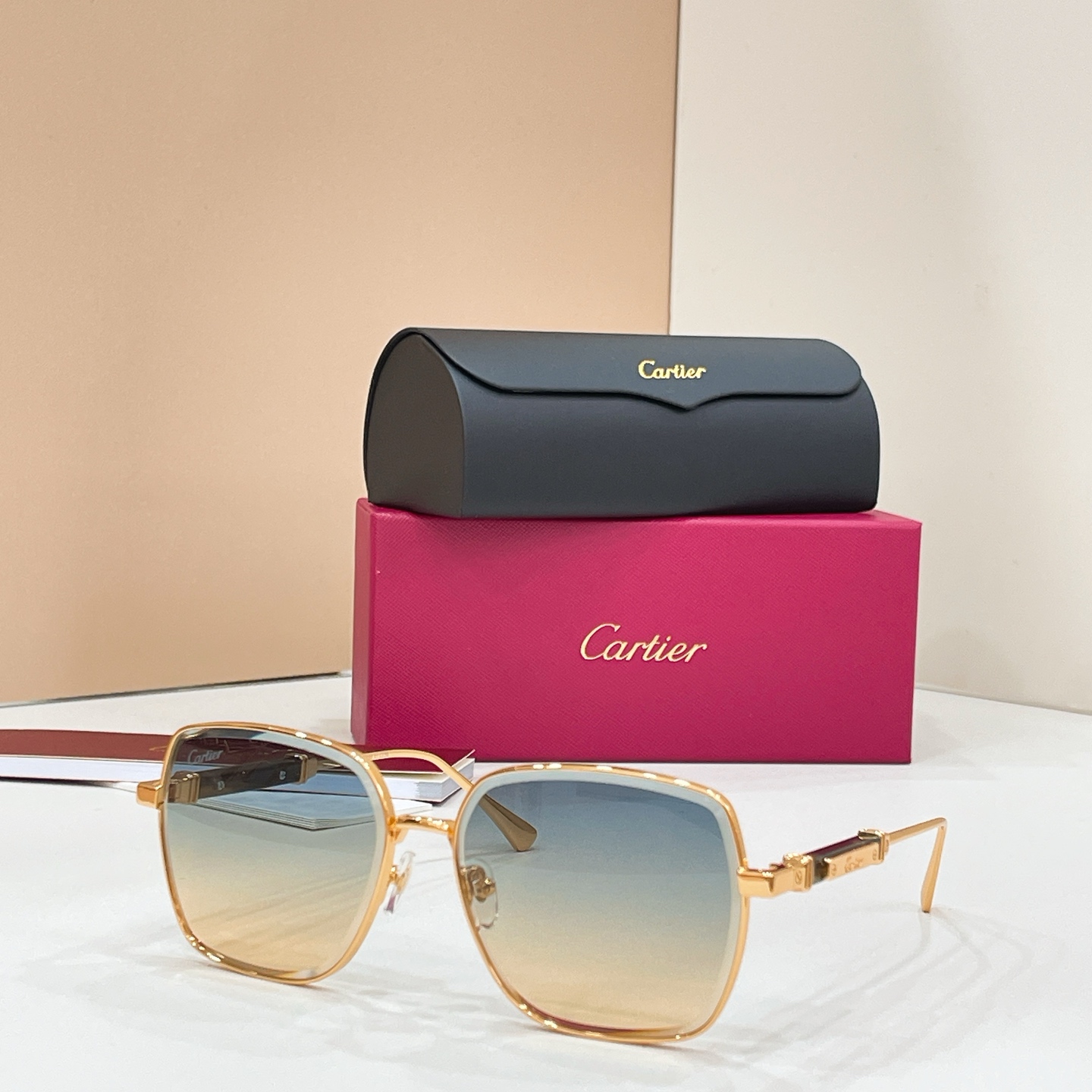 Cartier 12015073Cartie* MODEL：CT7219S SIZE:145