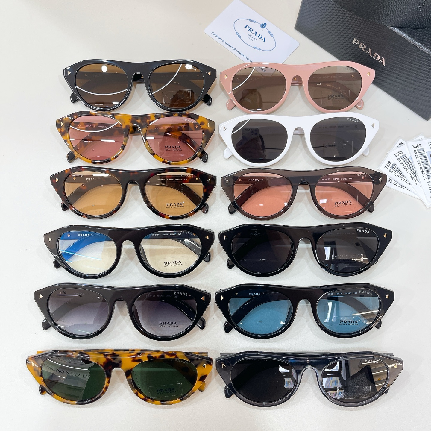 Prada PRAD* MODEL: PR B15S SIZE：51口20-145