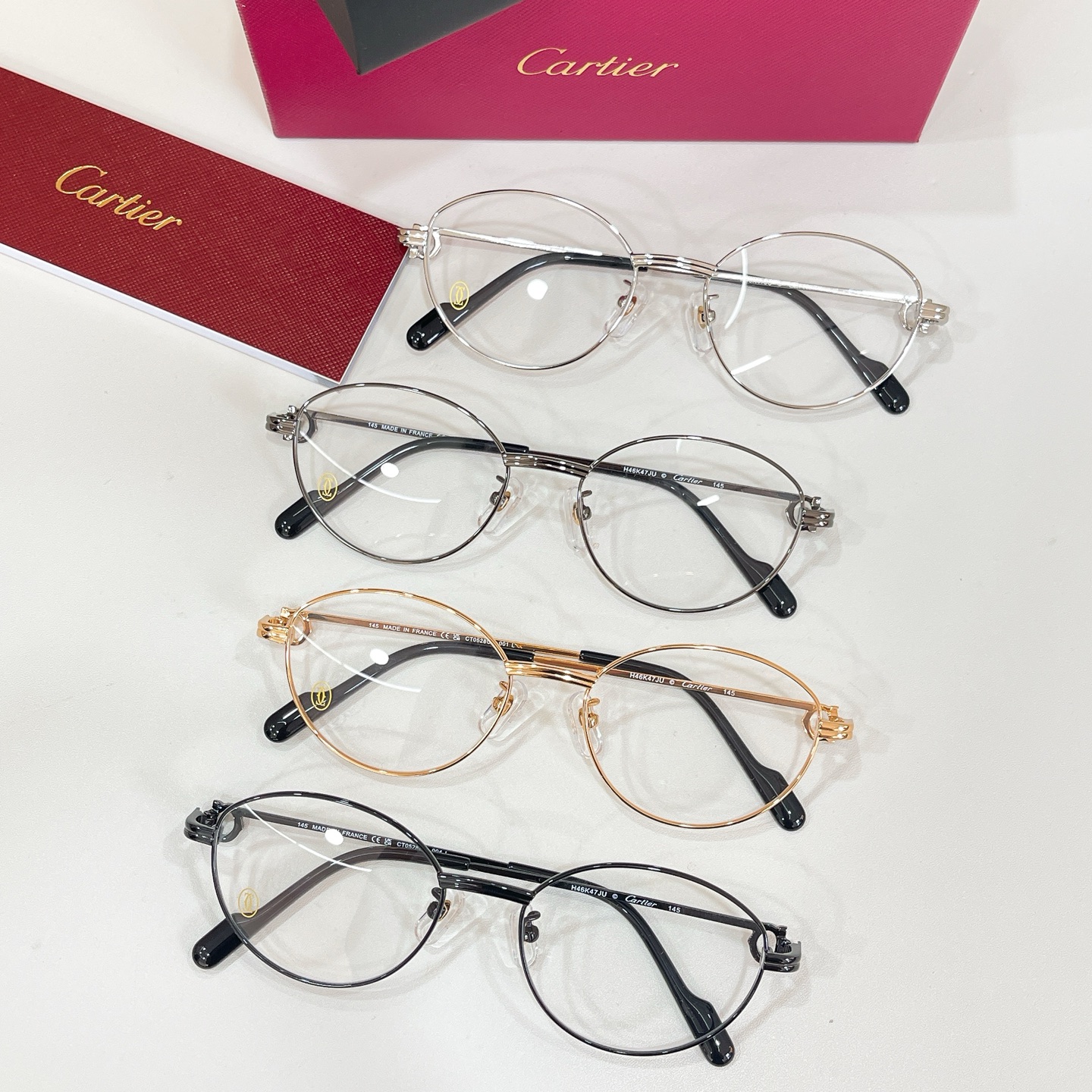 Cartier Cartie* MODEL：CT0528OA SIZE:145