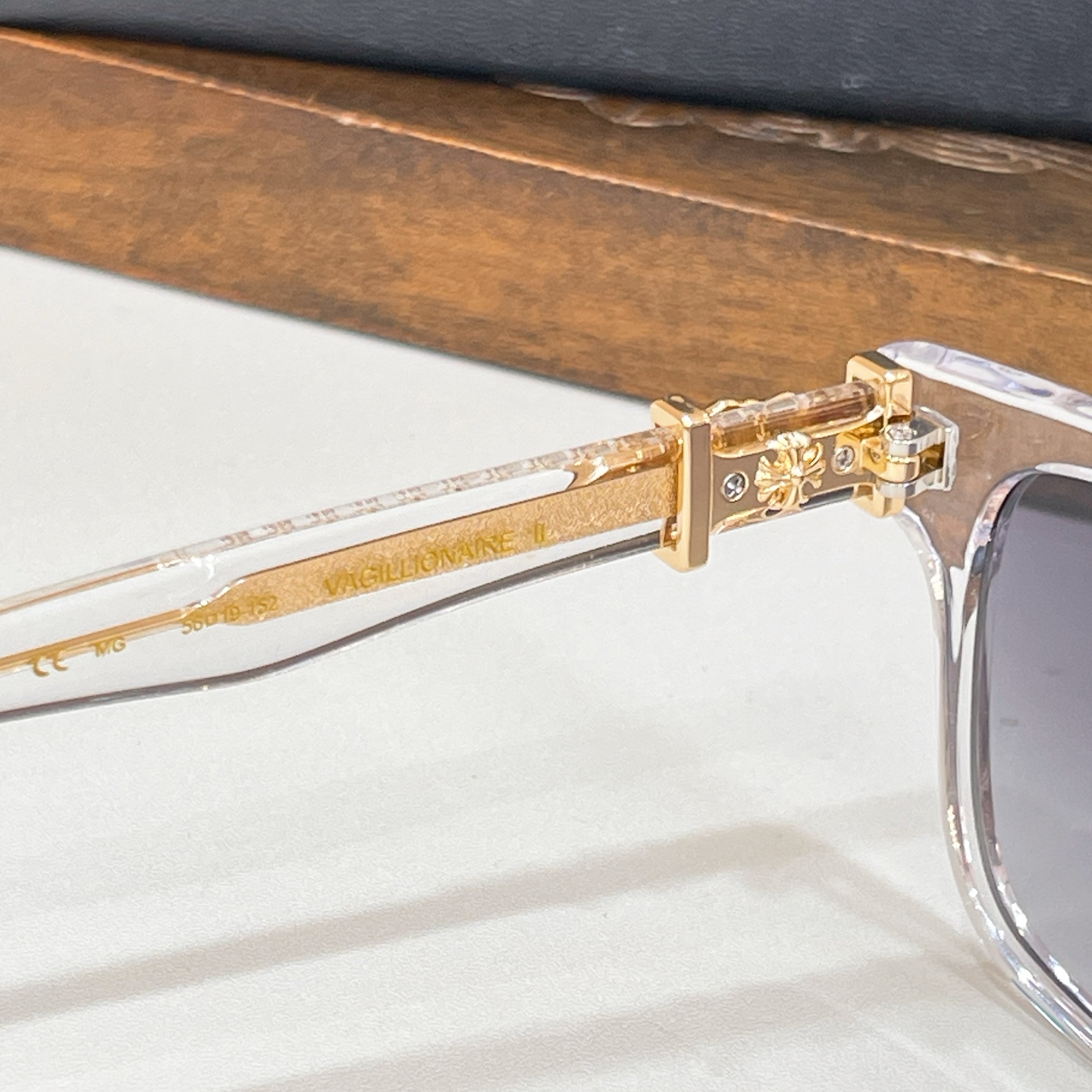 Chrome Hearts CHROME HEART* MODEL：VAGILLIONAIRE II SIZE：56口19-152