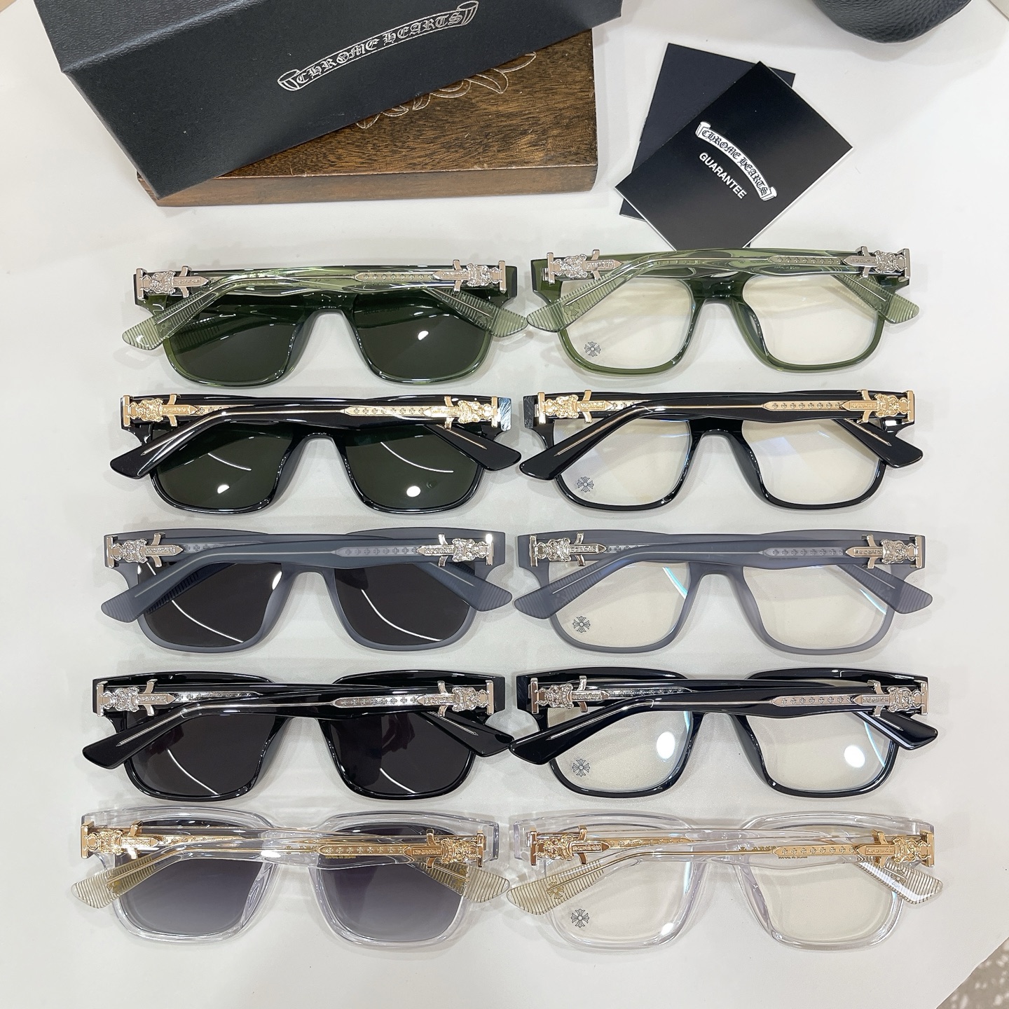 Chrome Hearts CHROME HEART* MODEL：VAGILLIONAIRE II SIZE：56口19-152
