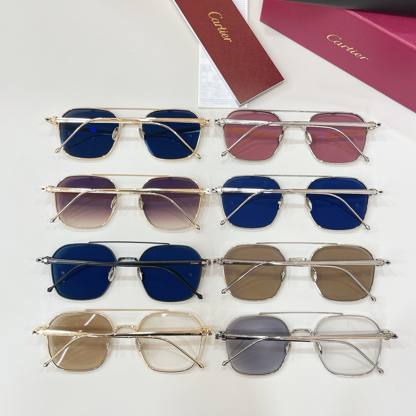 Cartier Cartie* MODEL：CT0618S SIZE:145 太阳镜16018076，变色片18020046