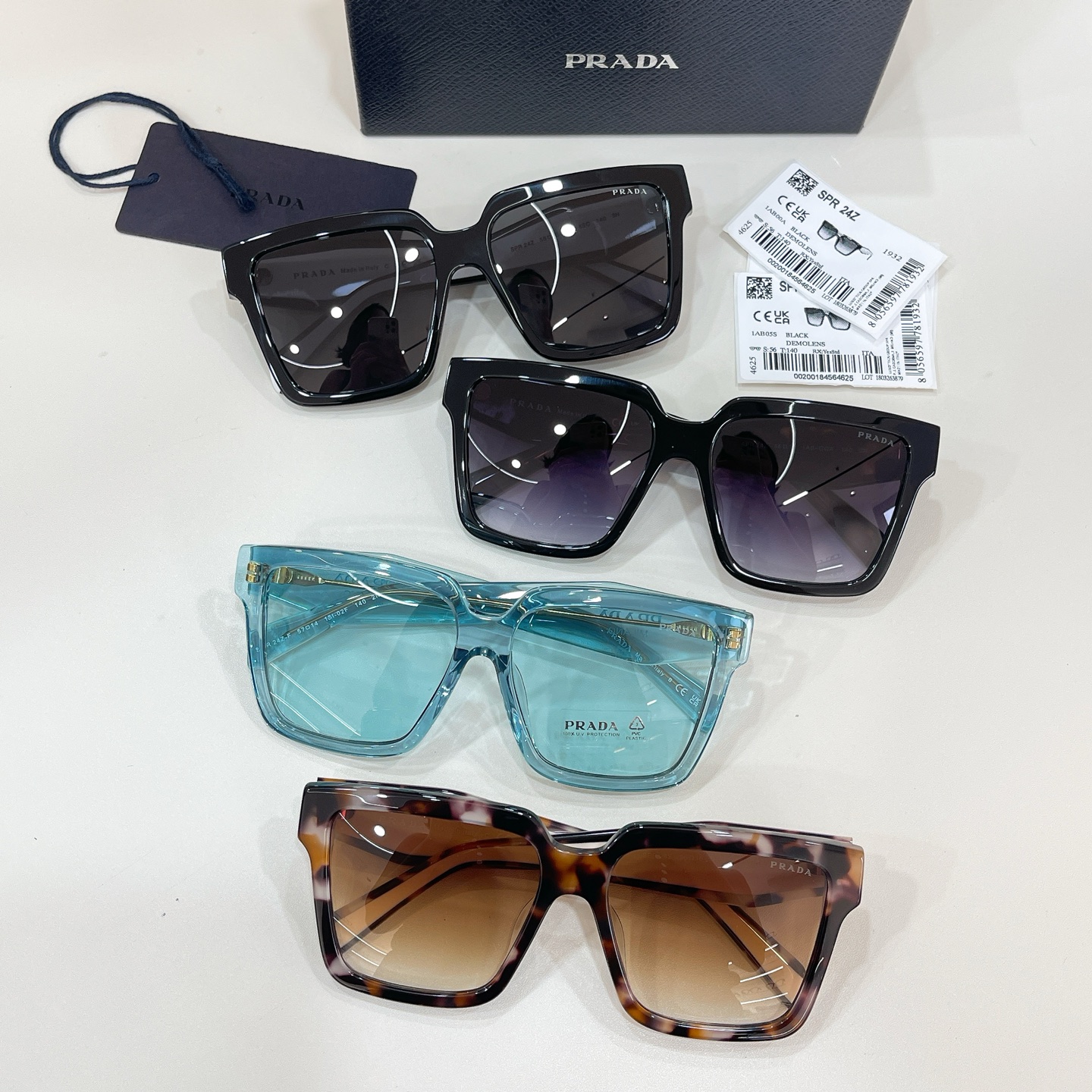 Prada 10013076PRAD* MODEL: SPR 24Z SIZE：56口16-140