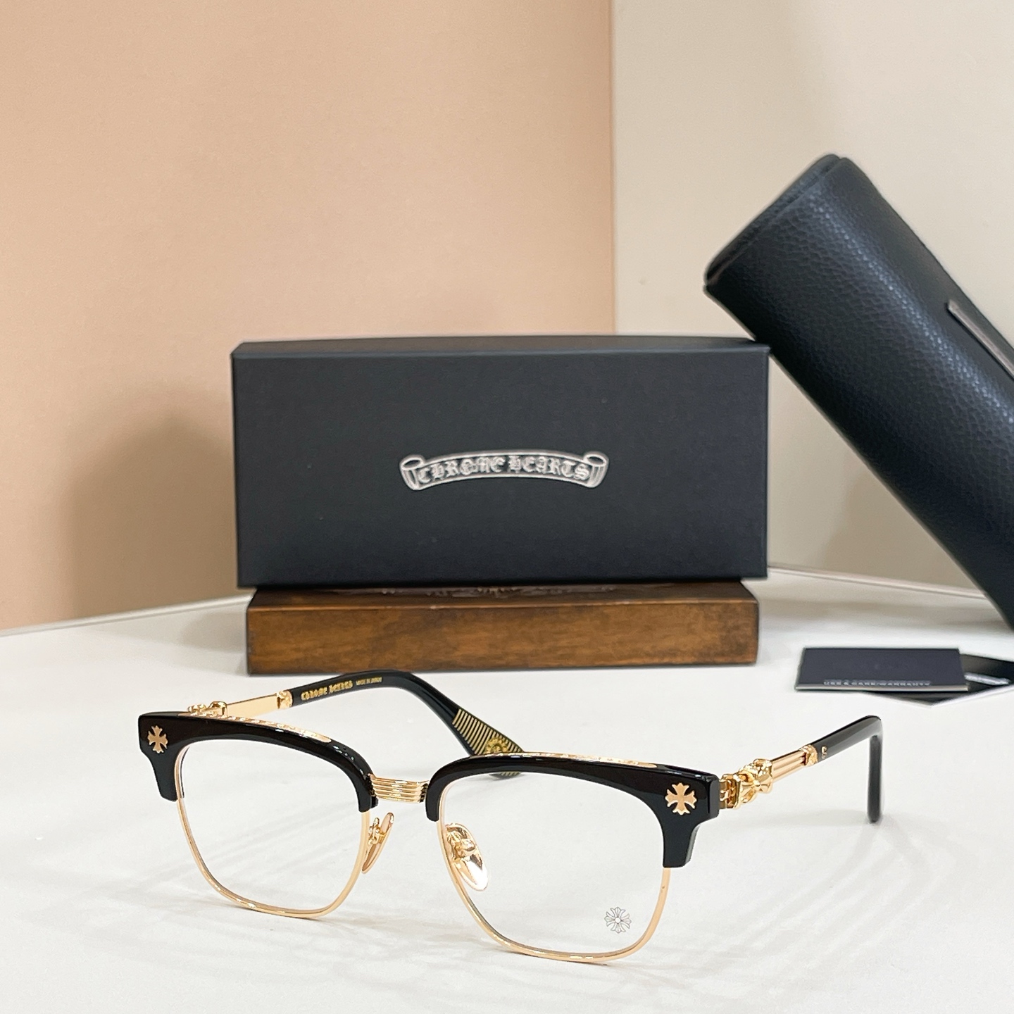 Chrome Hearts 19021043CHROME HEART* MODEL：BONENNOISSEUR SIZE：53口19-150