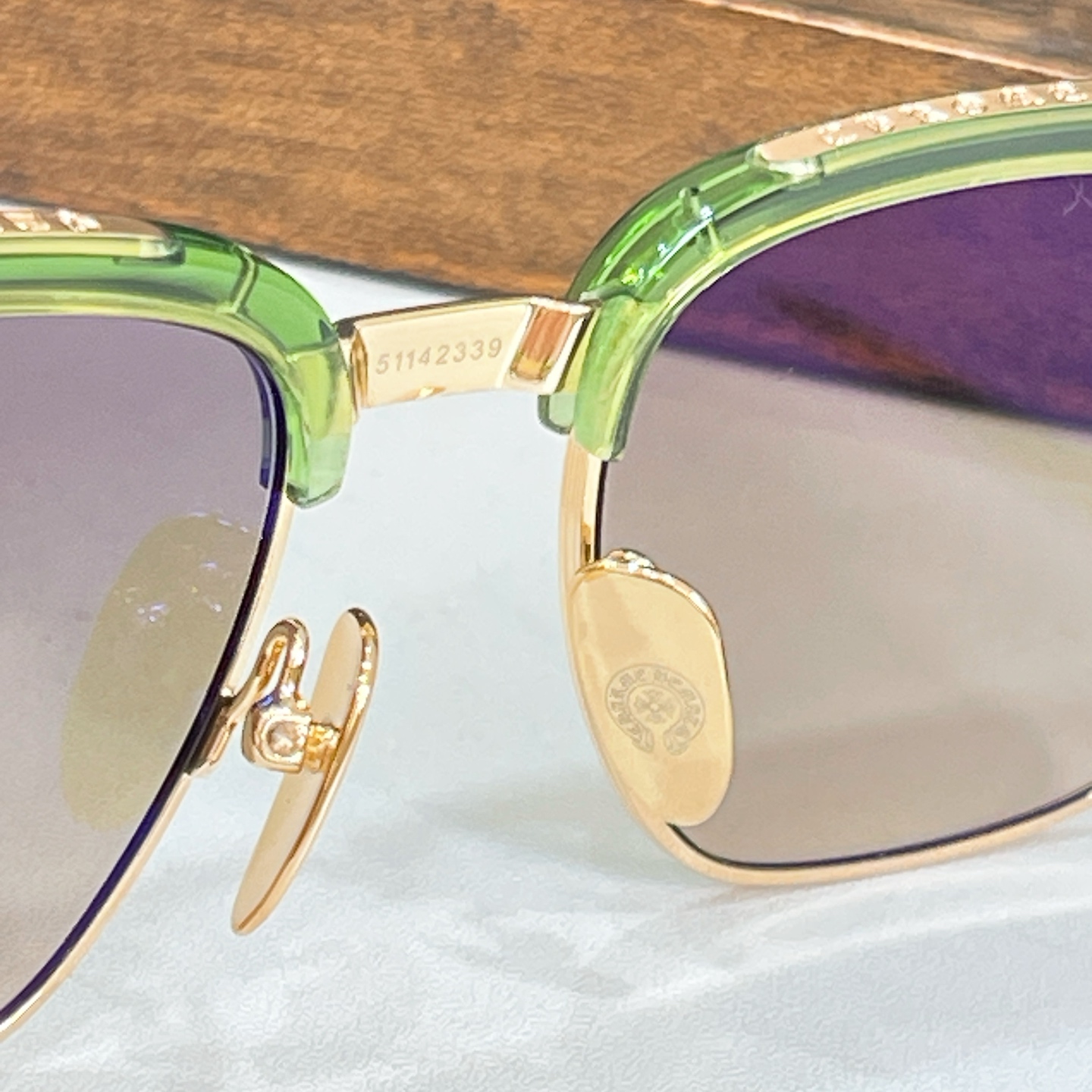 Chrome Hearts 19021043CHROME HEART* MODEL：BONENNOISSEUR SIZE：53口19-150