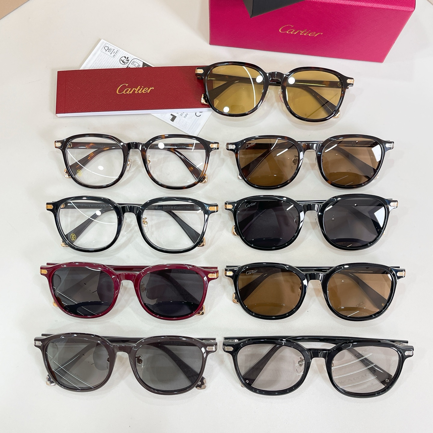 Cartier 14016043Cartie* MODEL：CT0541SA SIZE:53口21-145
