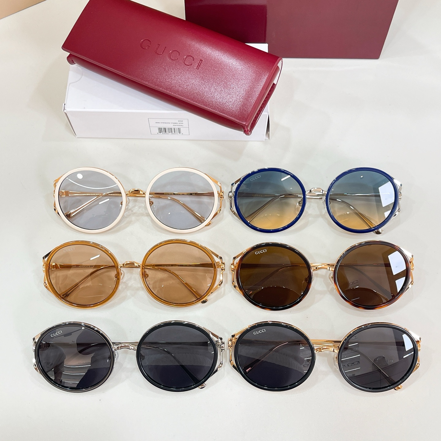 Gucci 14016073Gucci MODEL：GG2181S SIZE：56口21-140