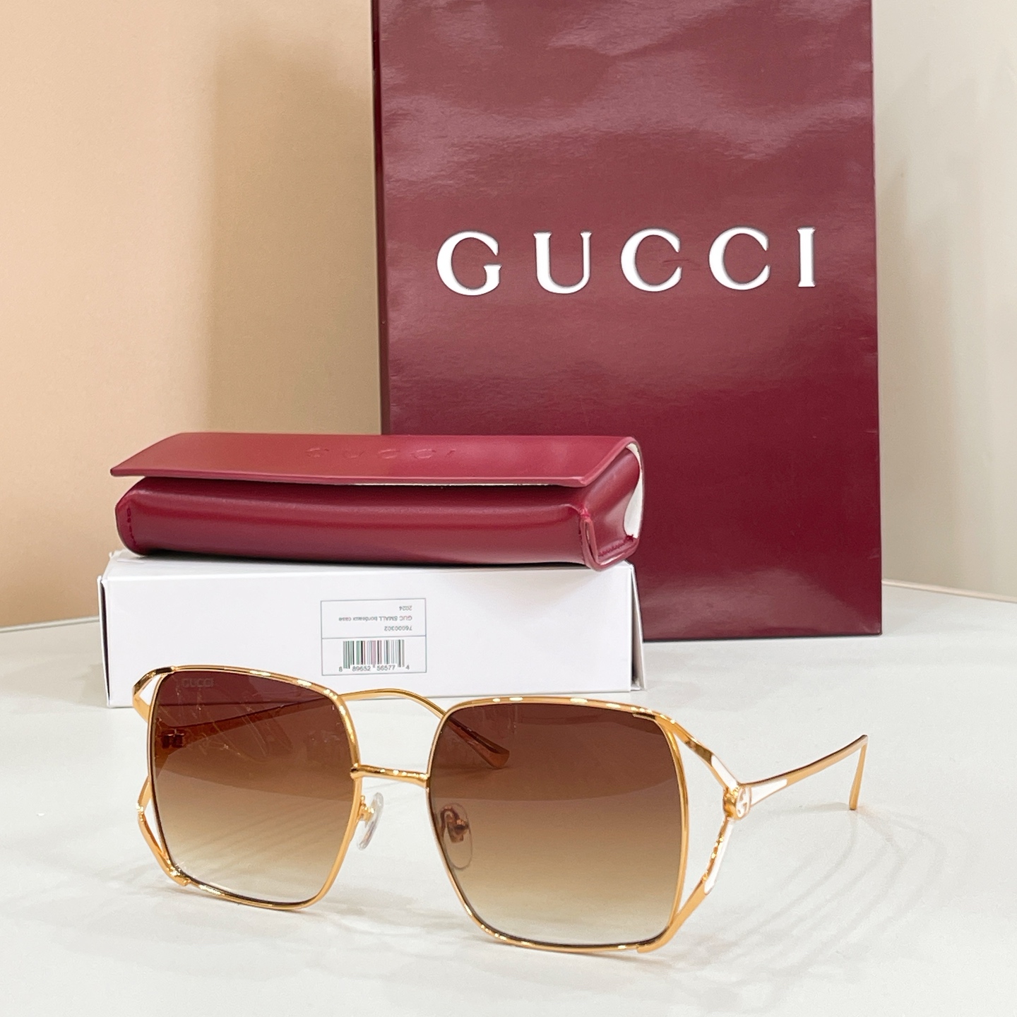 Gucci Gucci MODEL：GG2179S SIZE：58口18-140