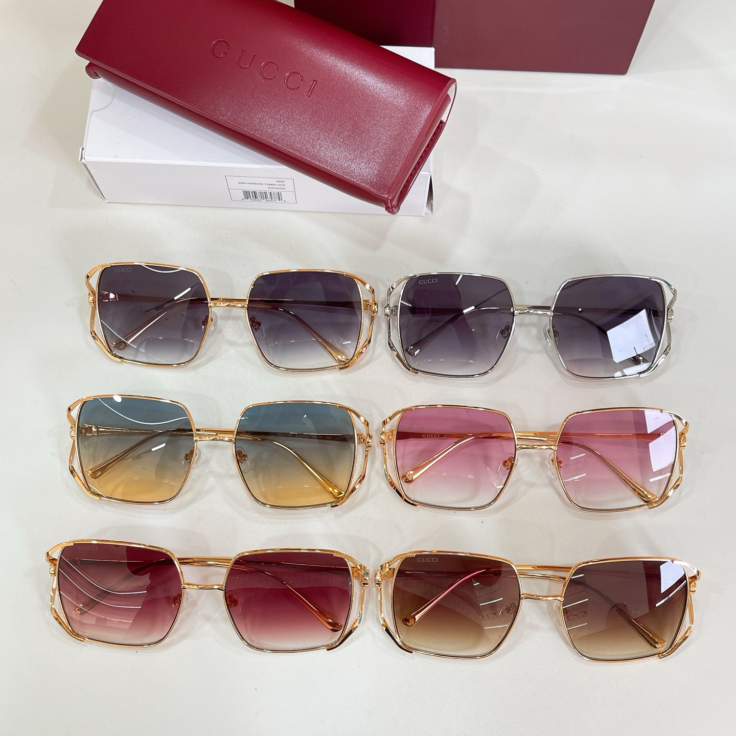 Gucci Gucci MODEL：GG2179S SIZE：58口18-140