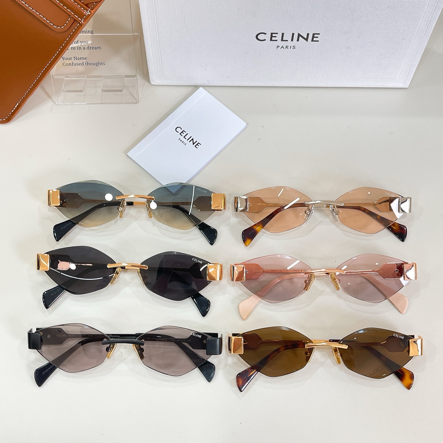Celine 13015043CELIN* MODEL: CL1575LU SIZE:57口17-145