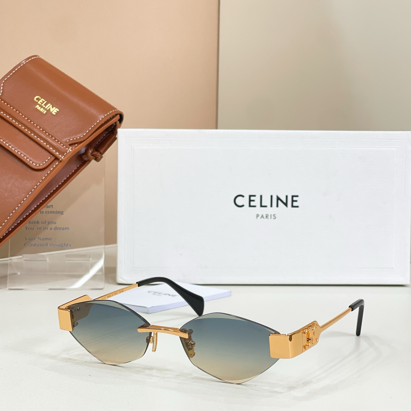 Celine 13015043CELIN* MODEL: CL1575LU SIZE:57口17-145