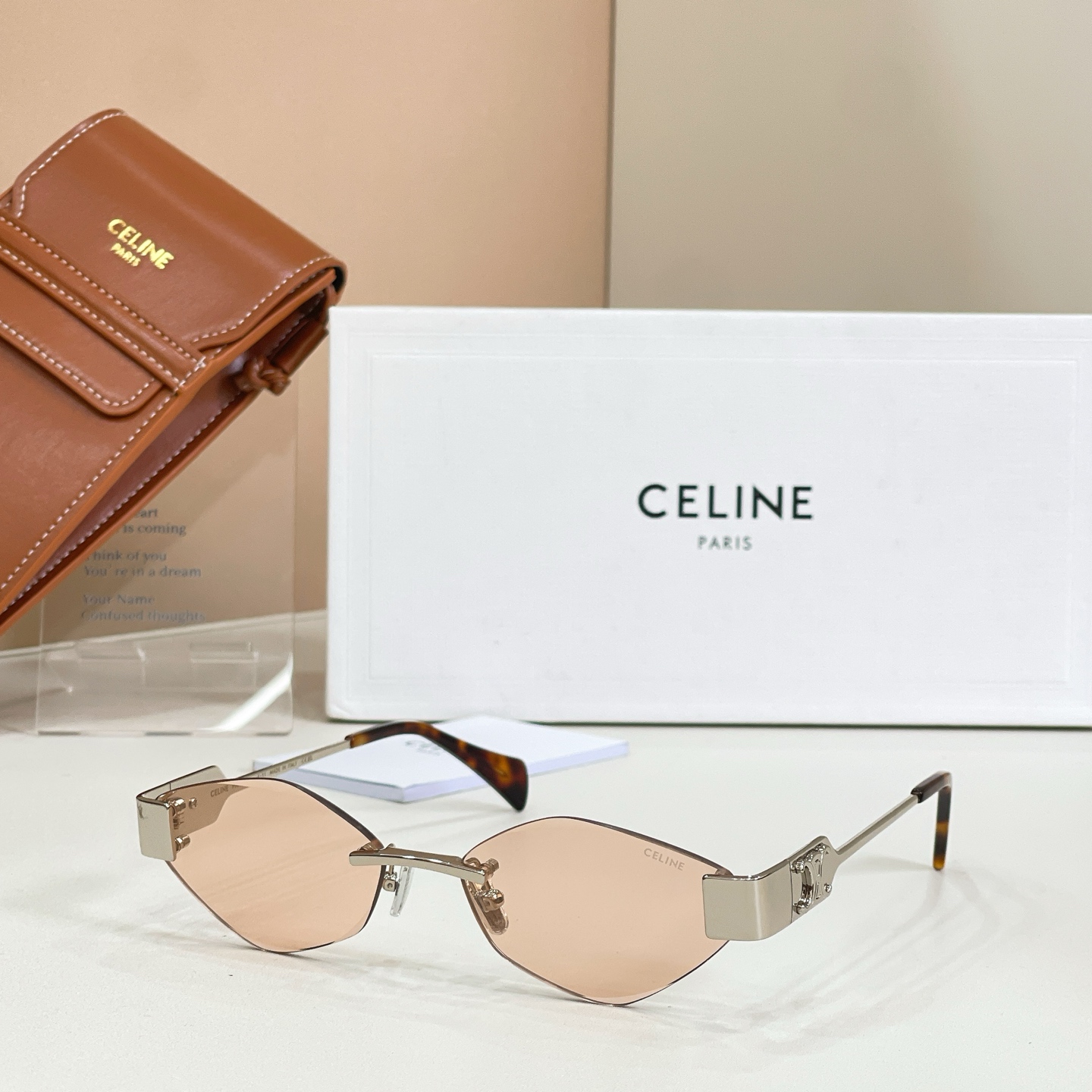 Celine 13015043CELIN* MODEL: CL1575LU SIZE:57口17-145