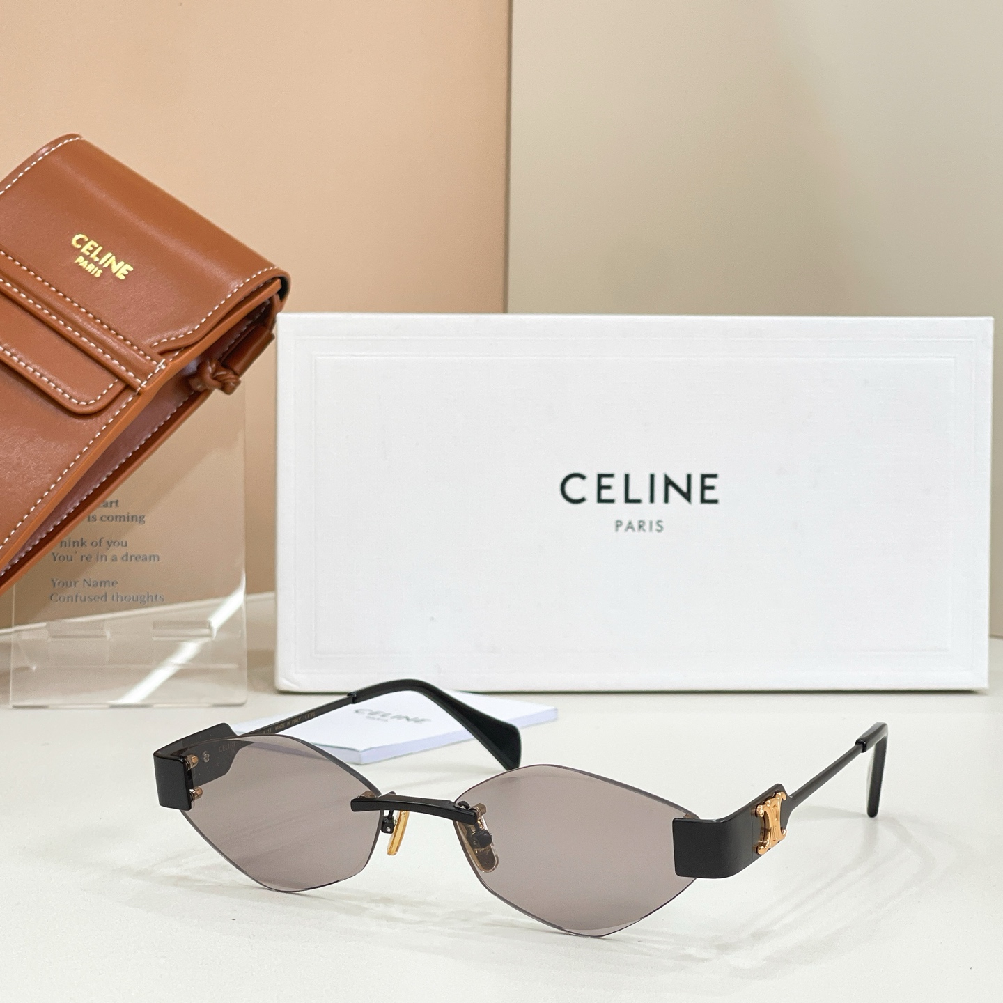 Celine 13015043CELIN* MODEL: CL1575LU SIZE:57口17-145