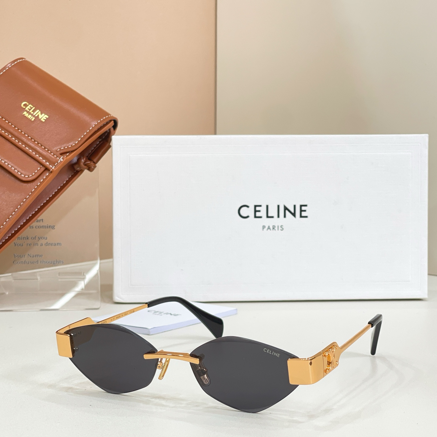 Celine 13015043CELIN* MODEL: CL1575LU SIZE:57口17-145