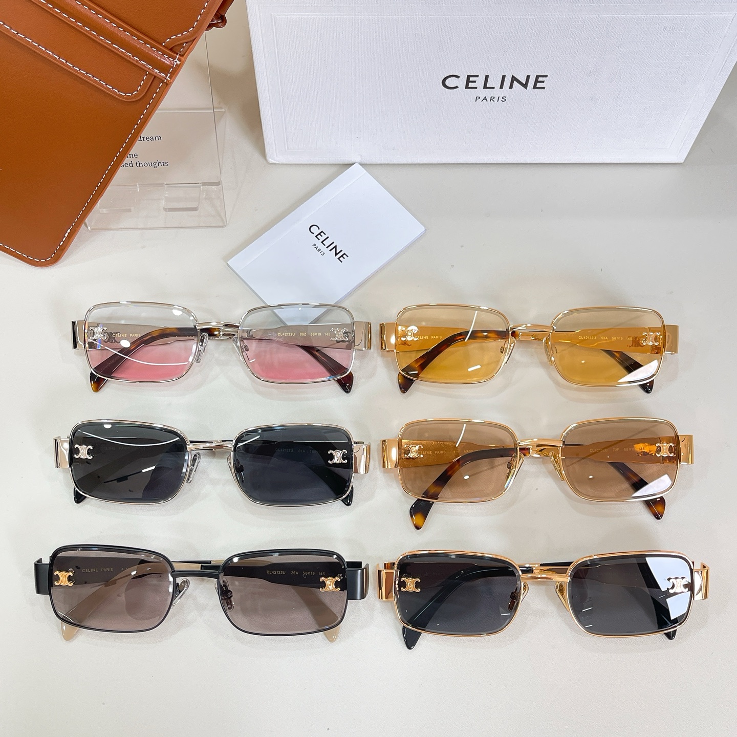 Celine CELIN* MODEL: CL42132U SIZE:56口19-145