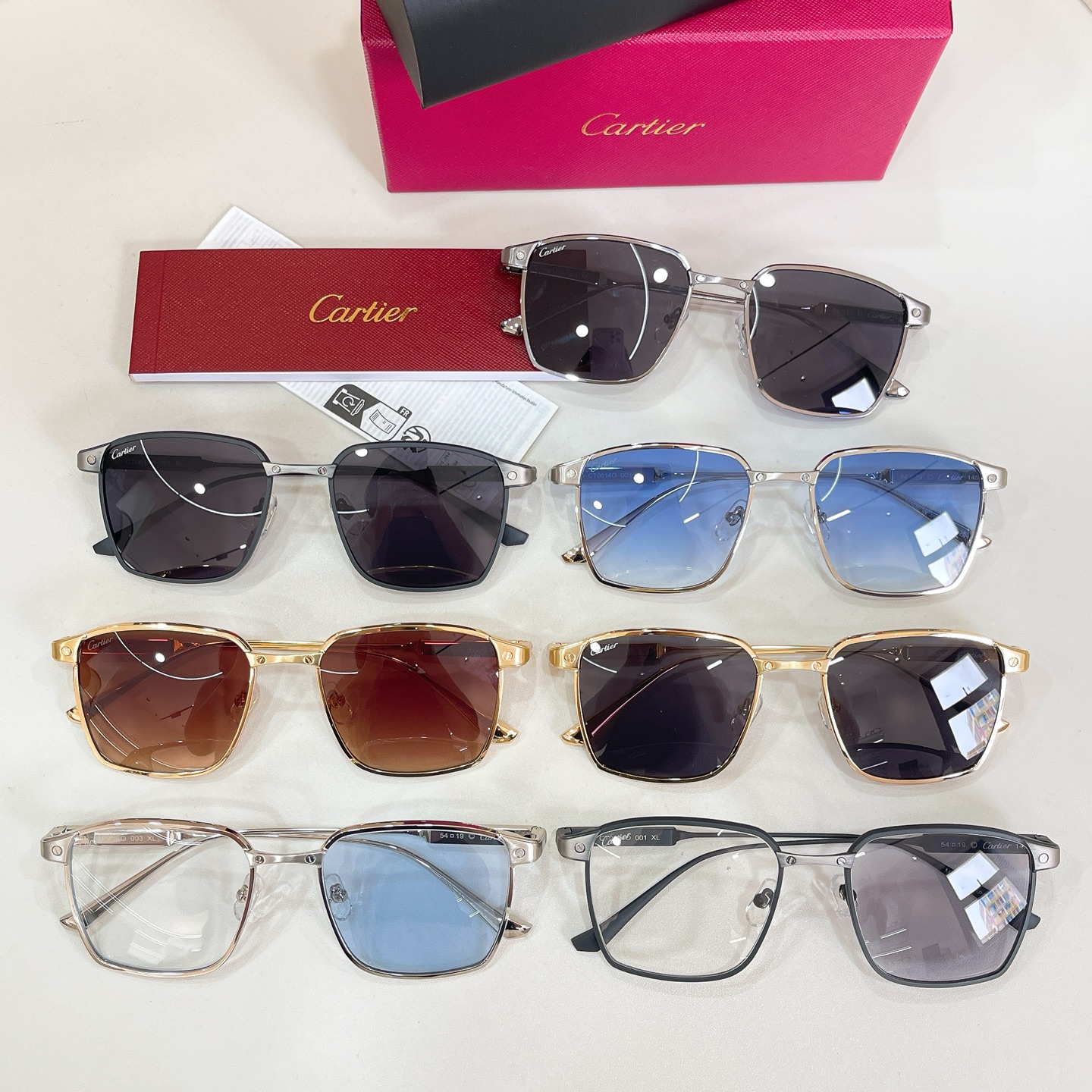 Cartier 14016073Cartie* MODEL：CT0614O SIZE:54口19-145