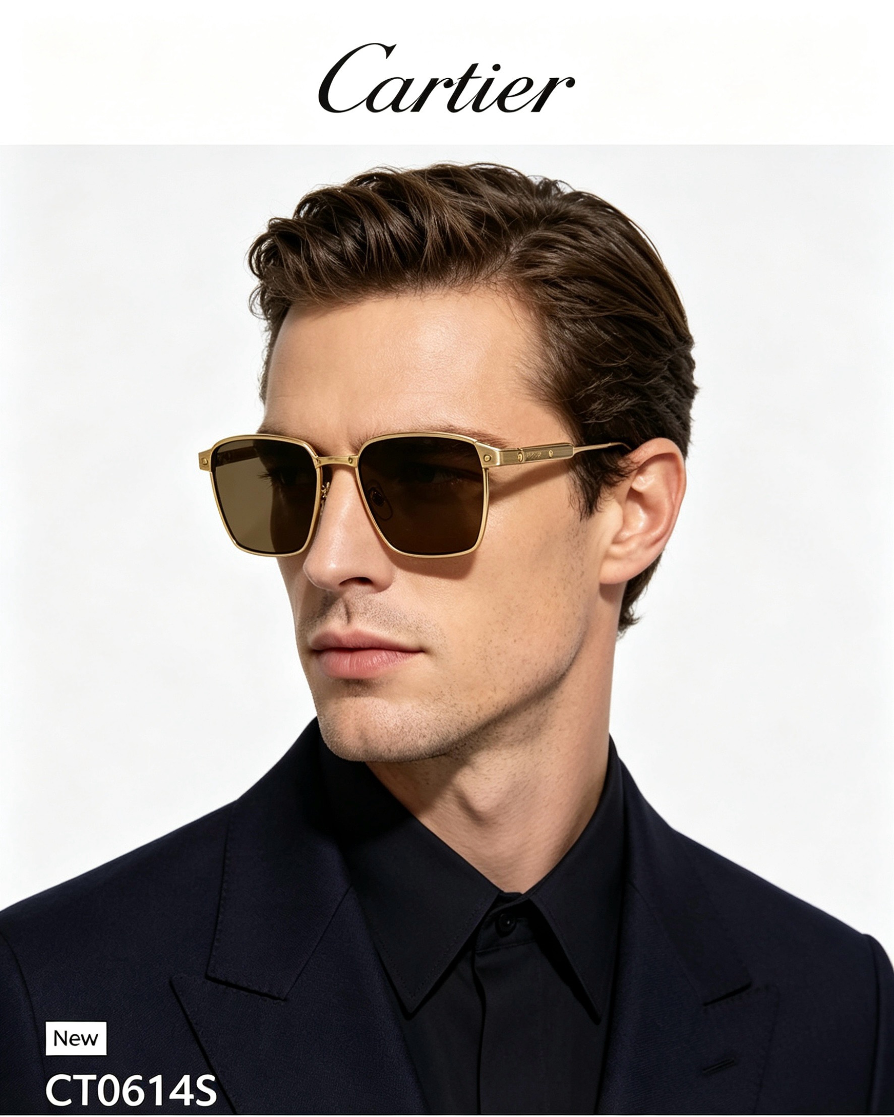Cartier 14016073Cartie* MODEL：CT0614O SIZE:54口19-145