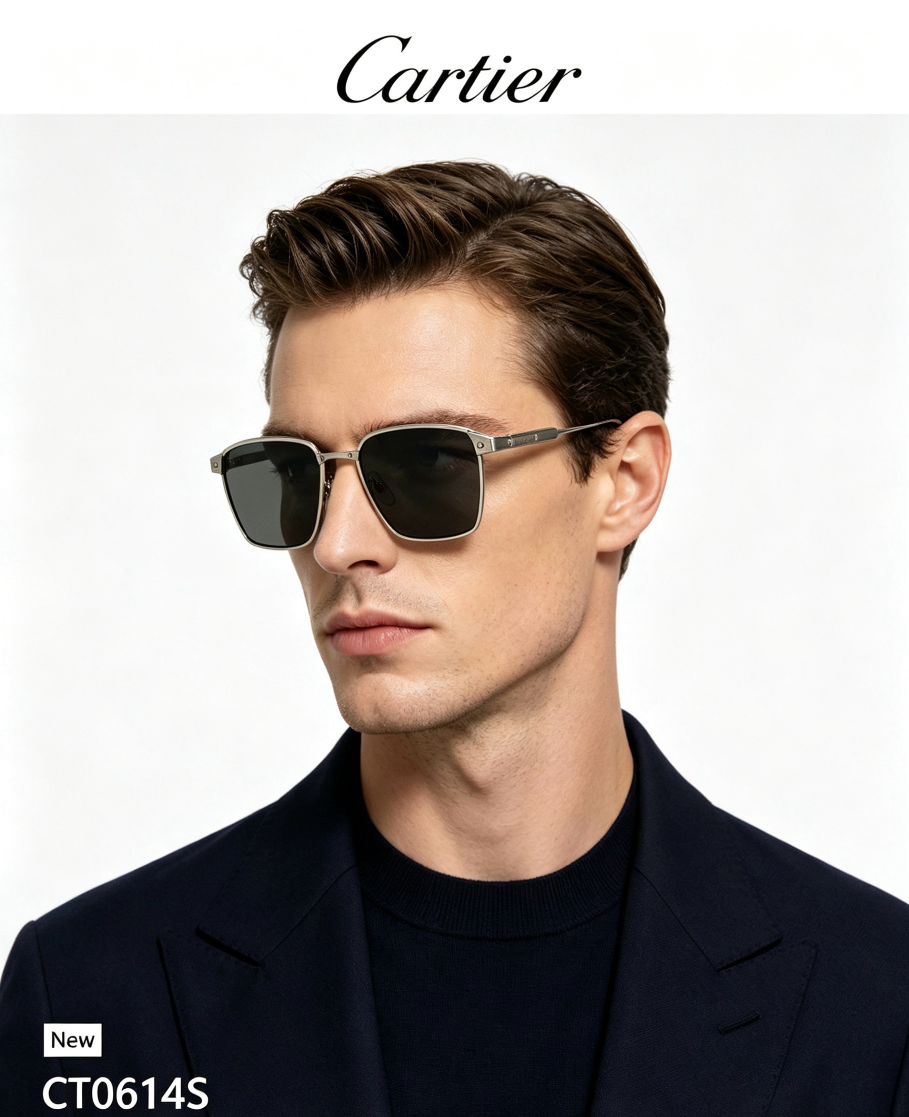 Cartier 14016073Cartie* MODEL：CT0614O SIZE:54口19-145