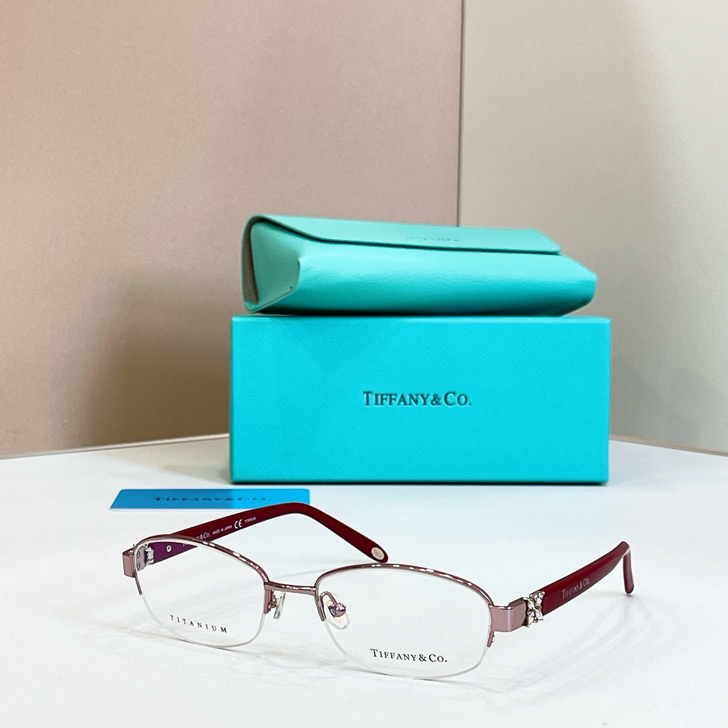 Tiffany & Co. TIFFANY&Co. MODEL：TF 1104TD SIZE：53口17-135 钛～～