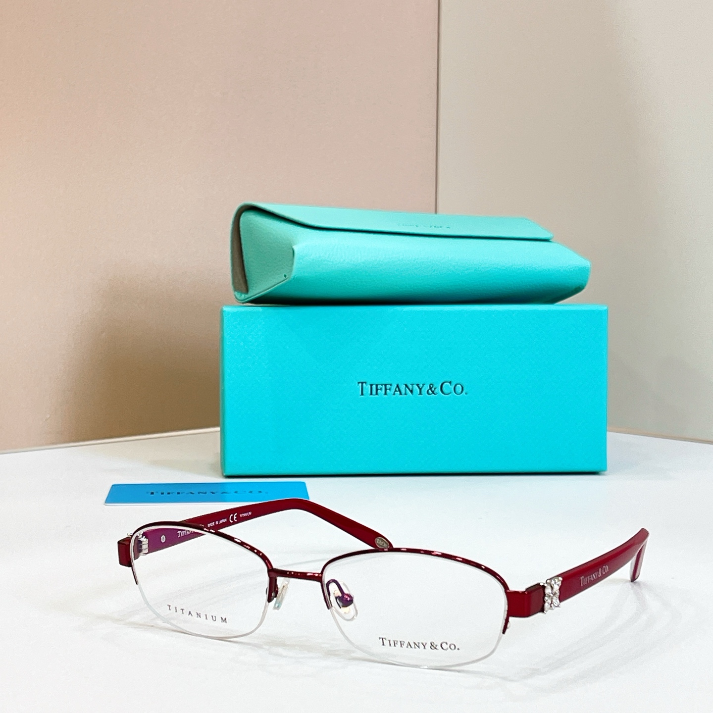 Tiffany & Co. TIFFANY&Co. MODEL：TF 1104TD SIZE：53口17-135 钛～～
