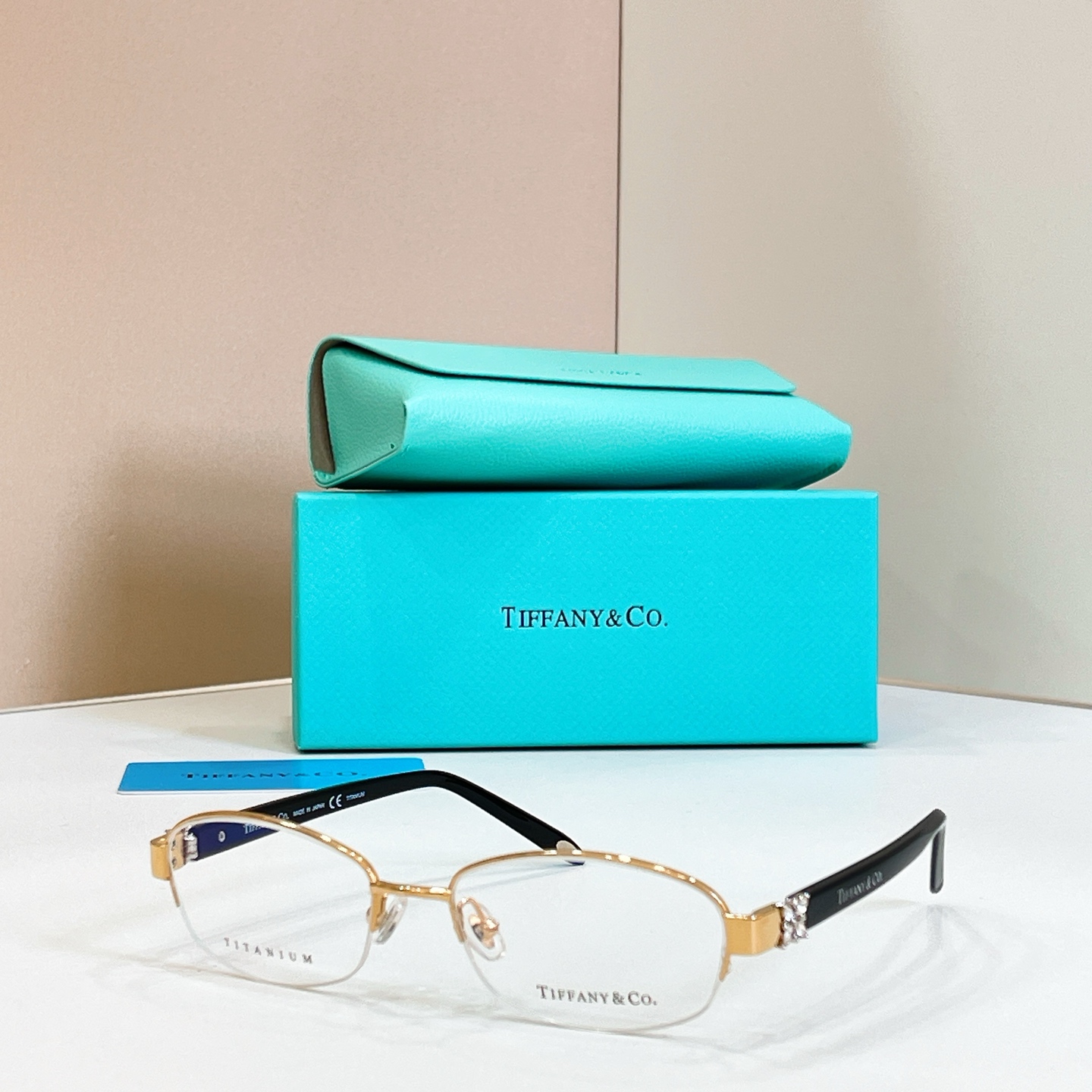 Tiffany & Co. TIFFANY&Co. MODEL：TF 1104TD SIZE：53口17-135 钛～～